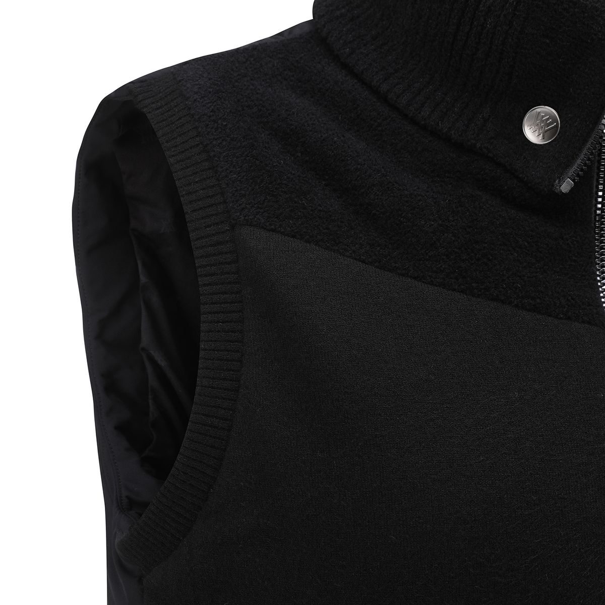 어뉴골프(ANEW GOLF) WOMEN HYBRID KNIT VEST_BK