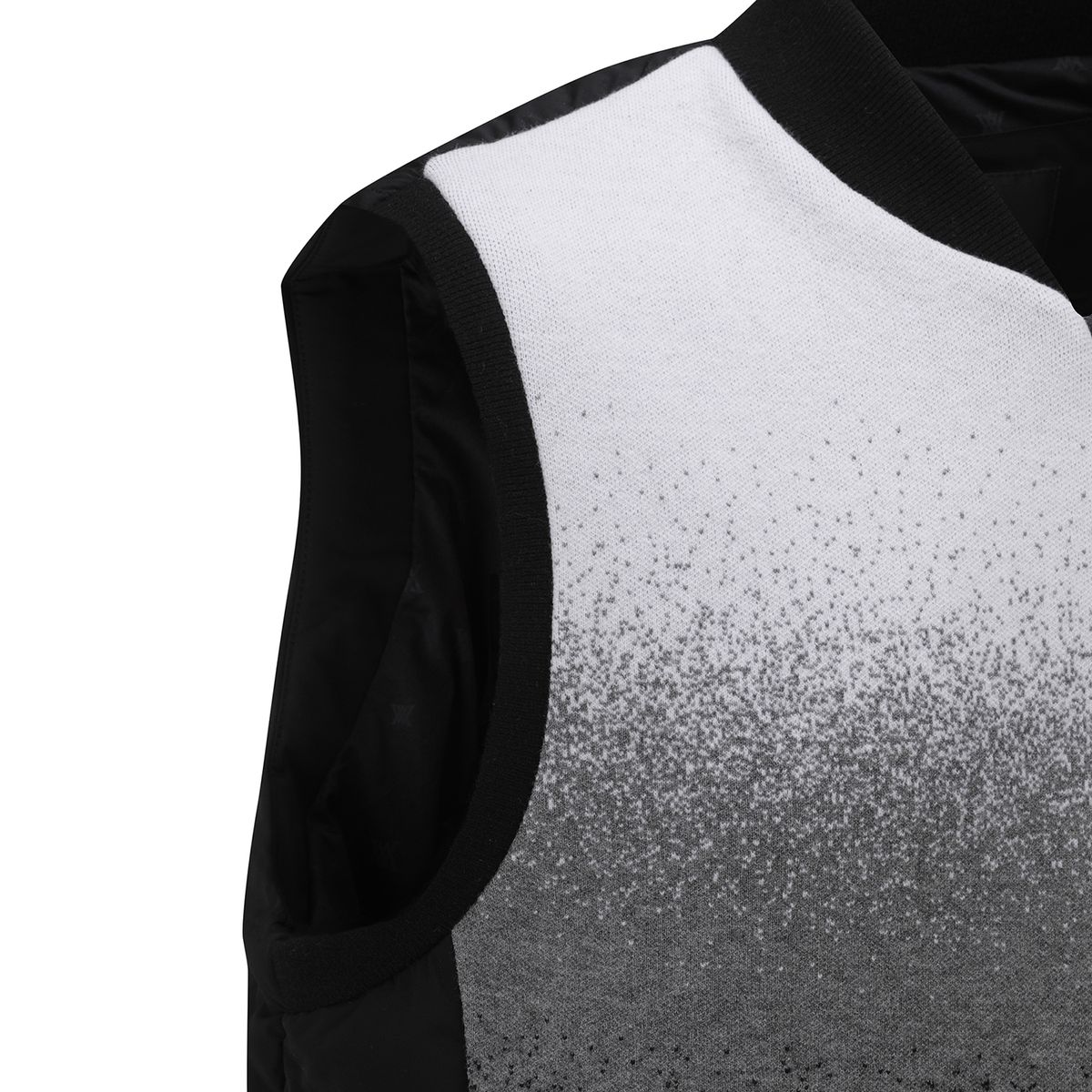 어뉴골프(ANEW GOLF) MEN HYBRID KNIT VEST_BK