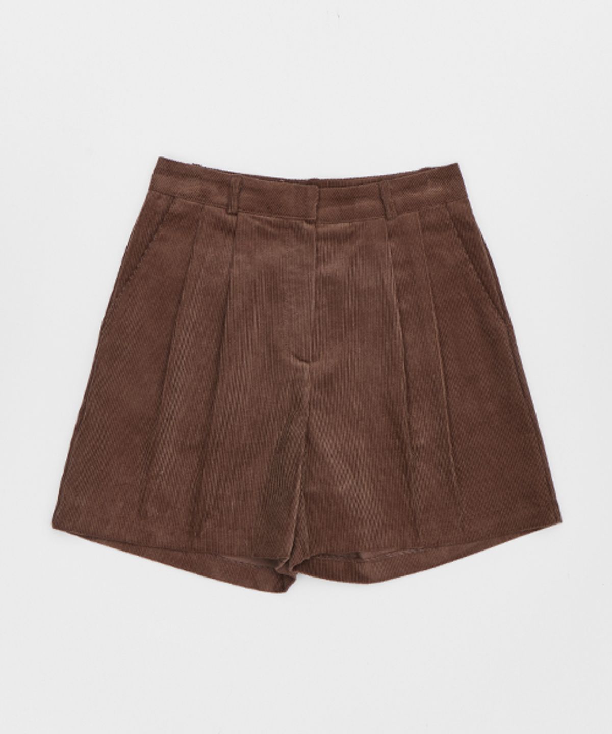 헤인트(HAINT) LONDON CLASSIC CORDUROY HALF PANTS_3COLORS_BROWN