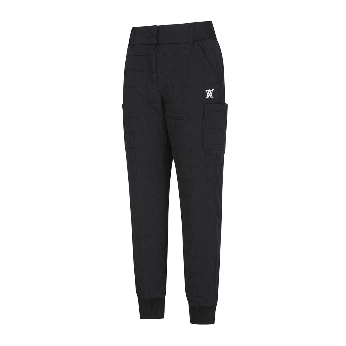 어뉴골프(ANEW GOLF) W THINSULATE QUILTING PONIT JOGGER L/PT_BK