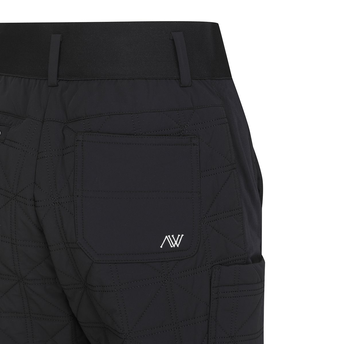 어뉴골프(ANEW GOLF) W THINSULATE QUILTING PONIT JOGGER L/PT_BK