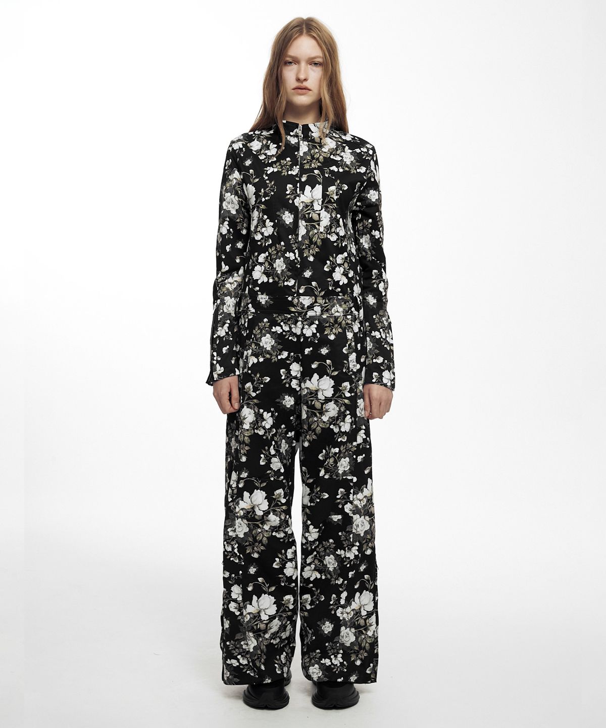 나체(NACHE) INFORMAL DART JUMPSUIT CHARCOAL