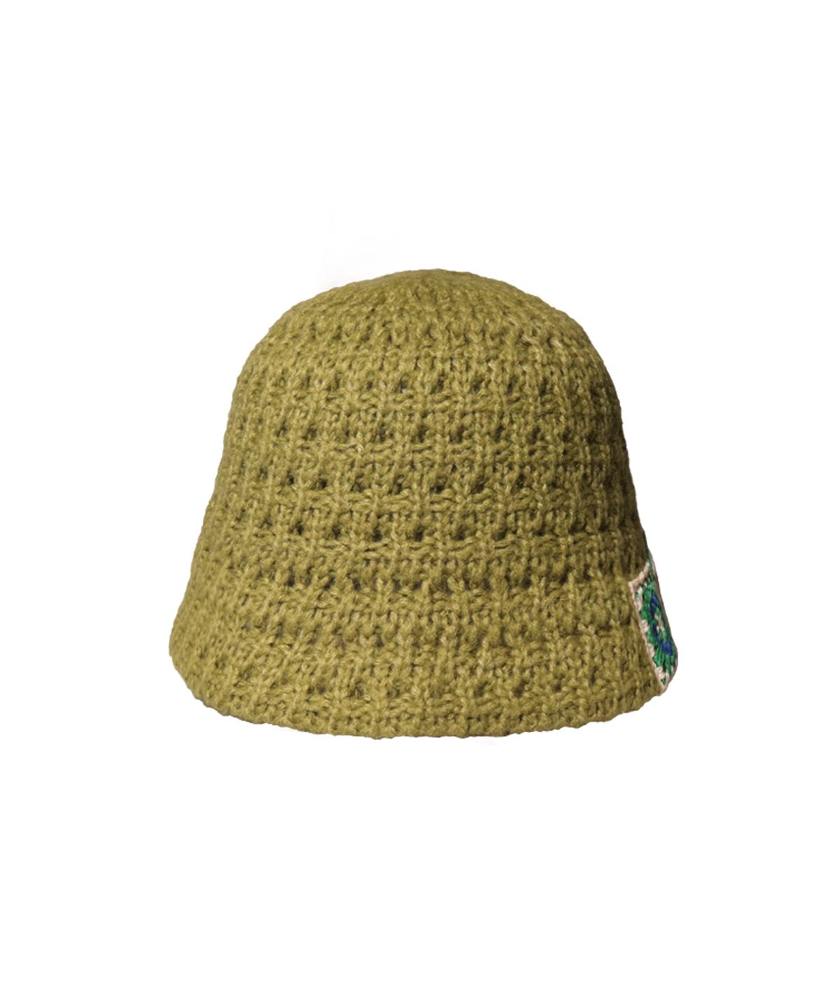 엘케블룸(ELKE BLOEM) F/W FLOWER NET GREEN BUCKET HAT