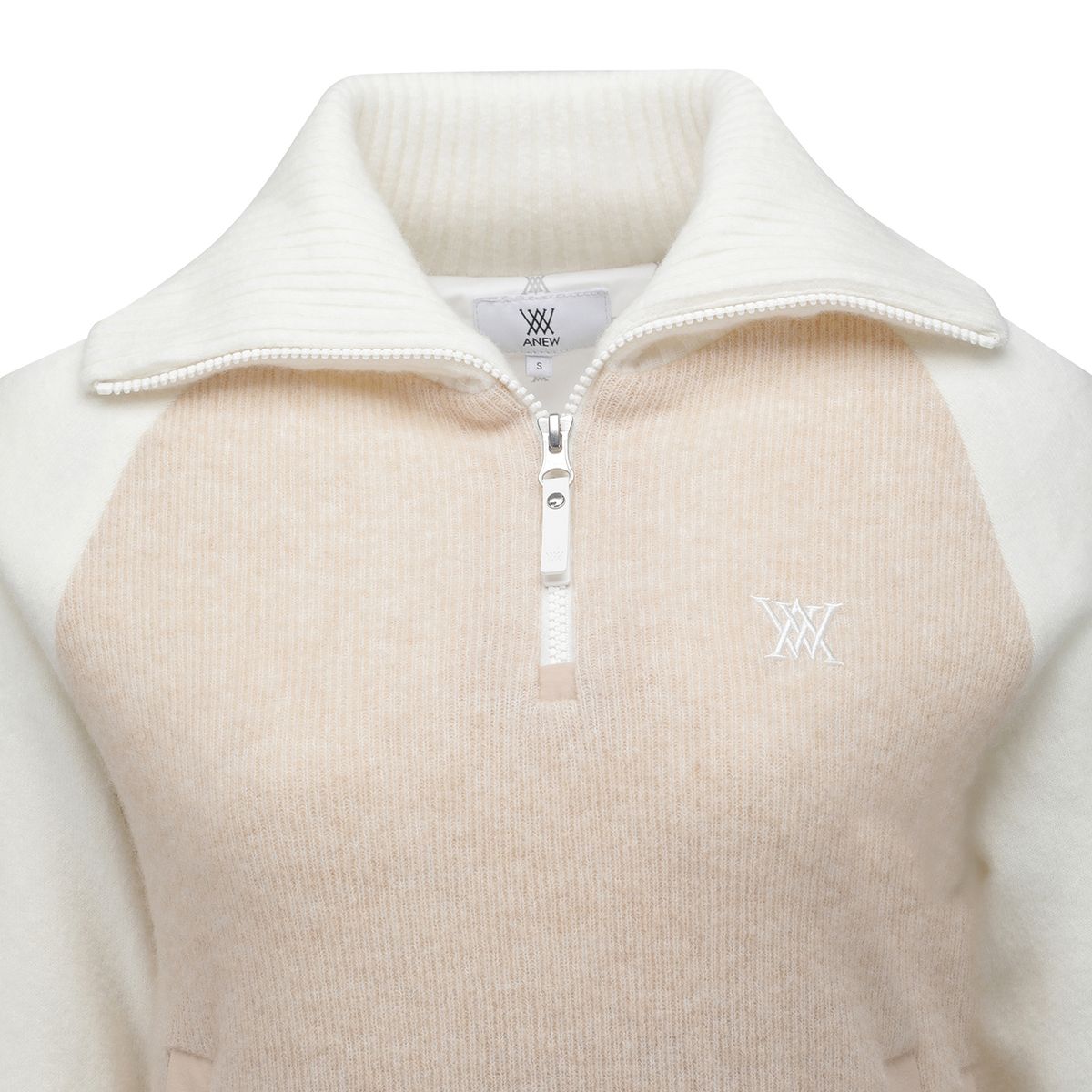 어뉴골프(ANEW GOLF) WOMEN WIND BLOCK HALF ZIP SWEATER_LE