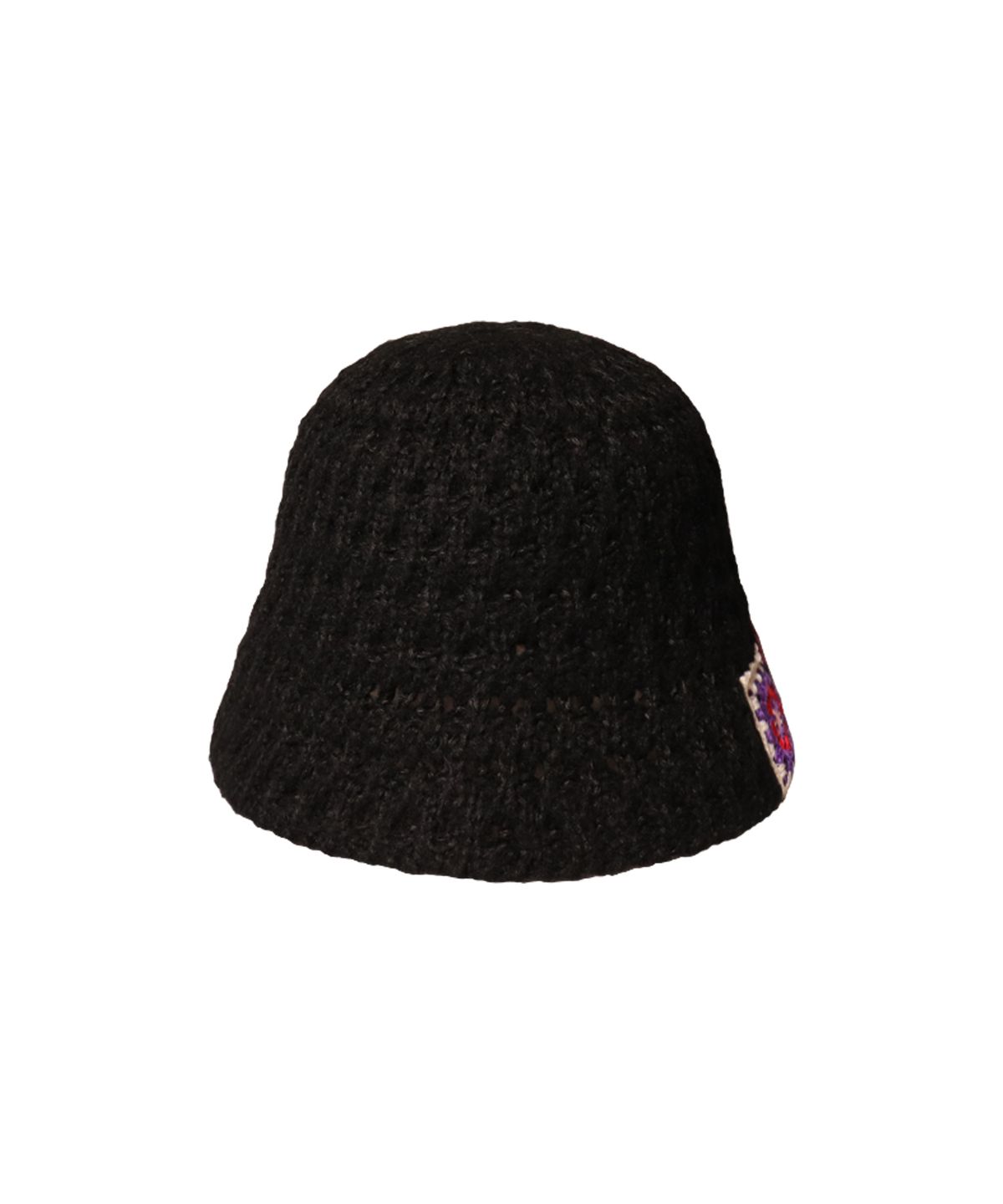 엘케블룸(ELKE BLOEM) F/W FLOWER NET BLACK BUCKET HAT