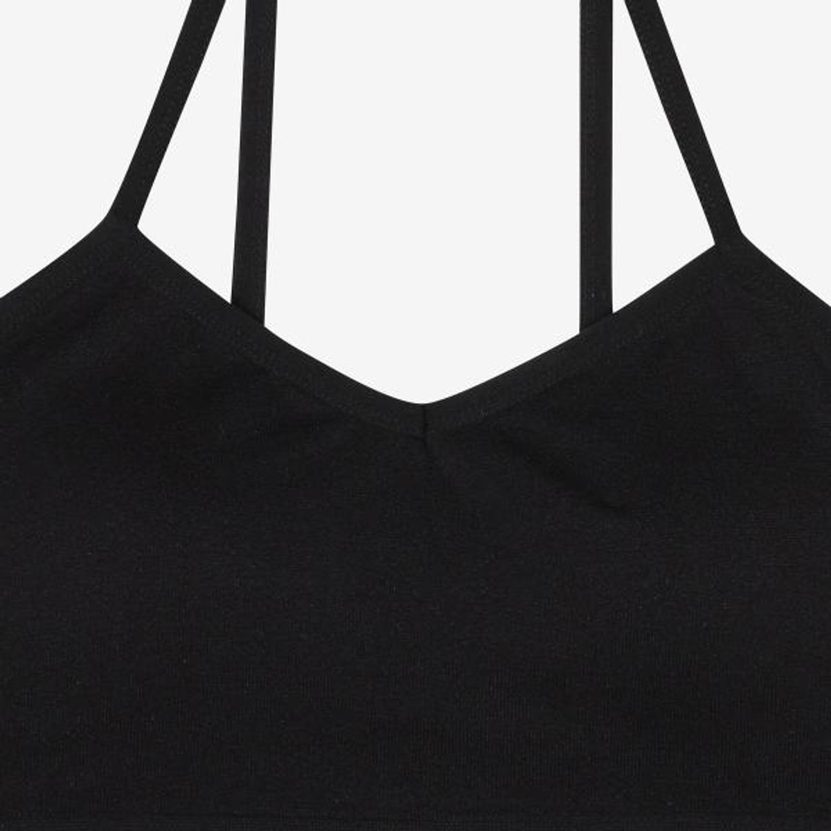 휠라언더웨어(FILA UNDERWEAR) 심리스 포근 캐미솔 브라(FI4ITG1101FBLK)