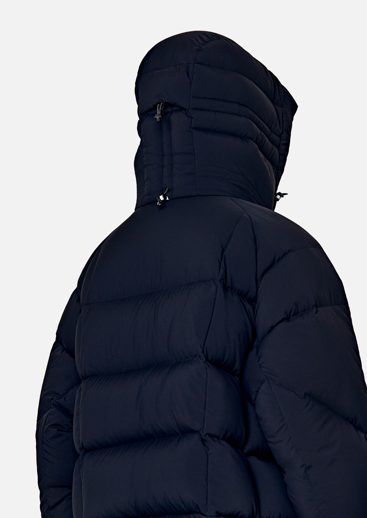 칼렉(KALEG) UNISEX WARM UP DOWN JACKET BLACK