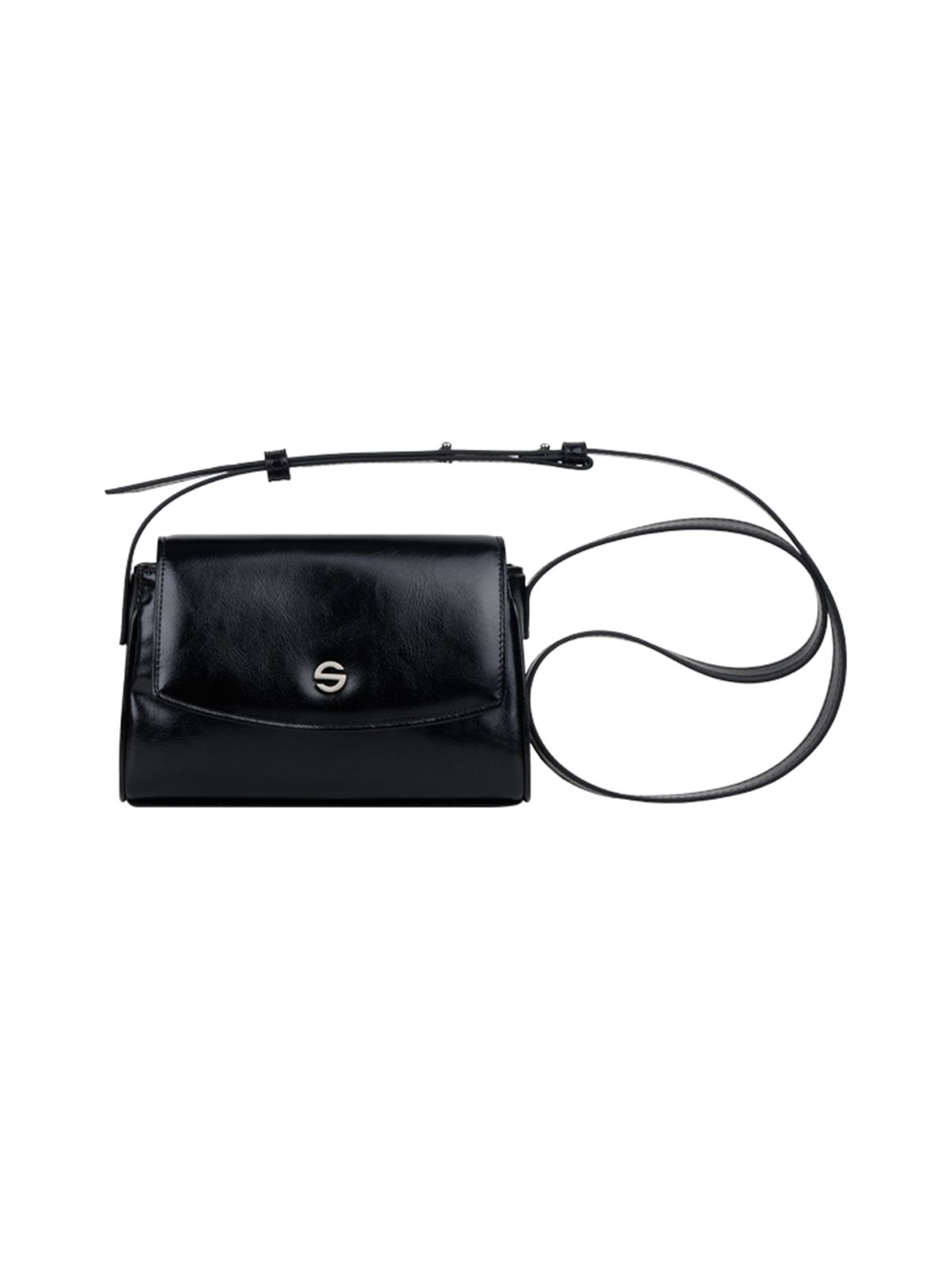 세미코드(SEMICODE) capture bag micro - glossy black