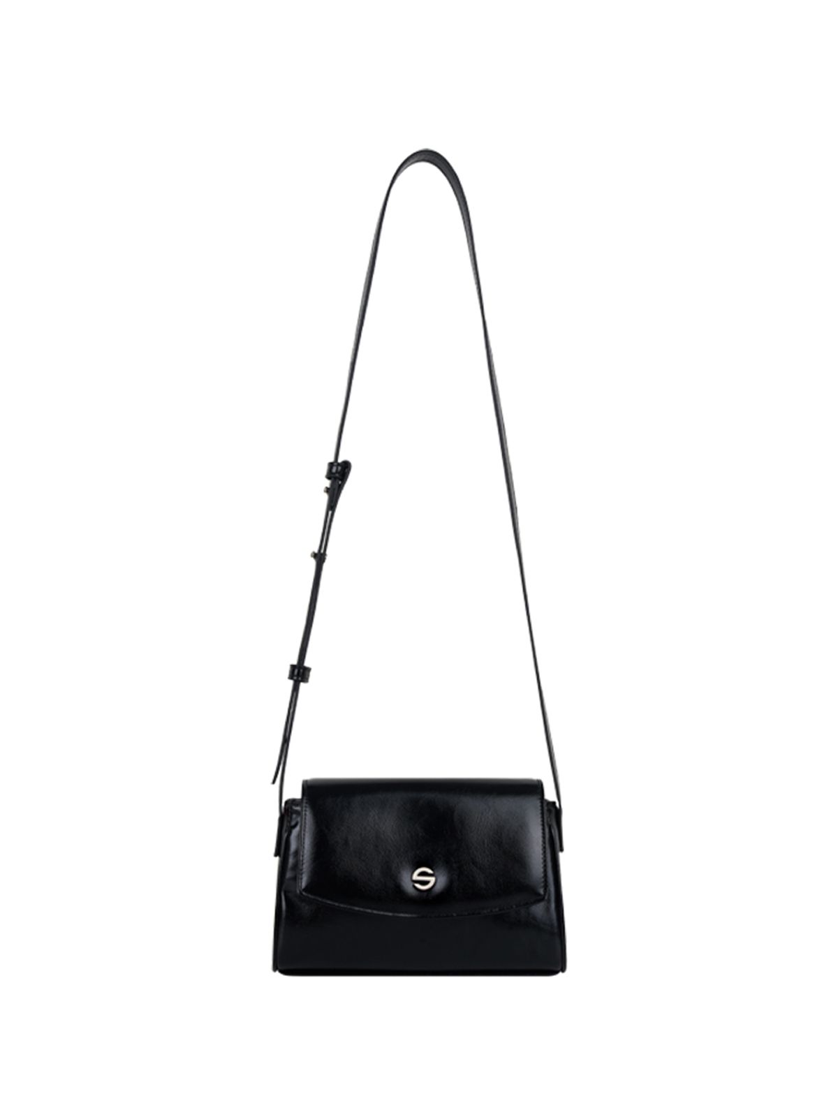 세미코드(SEMICODE) capture bag micro - glossy black