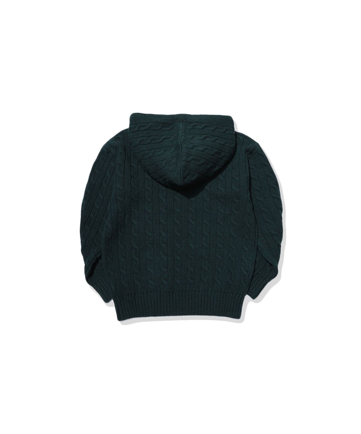엔와이피(N.Y.P) Cable Knit Hoodie (winter green)