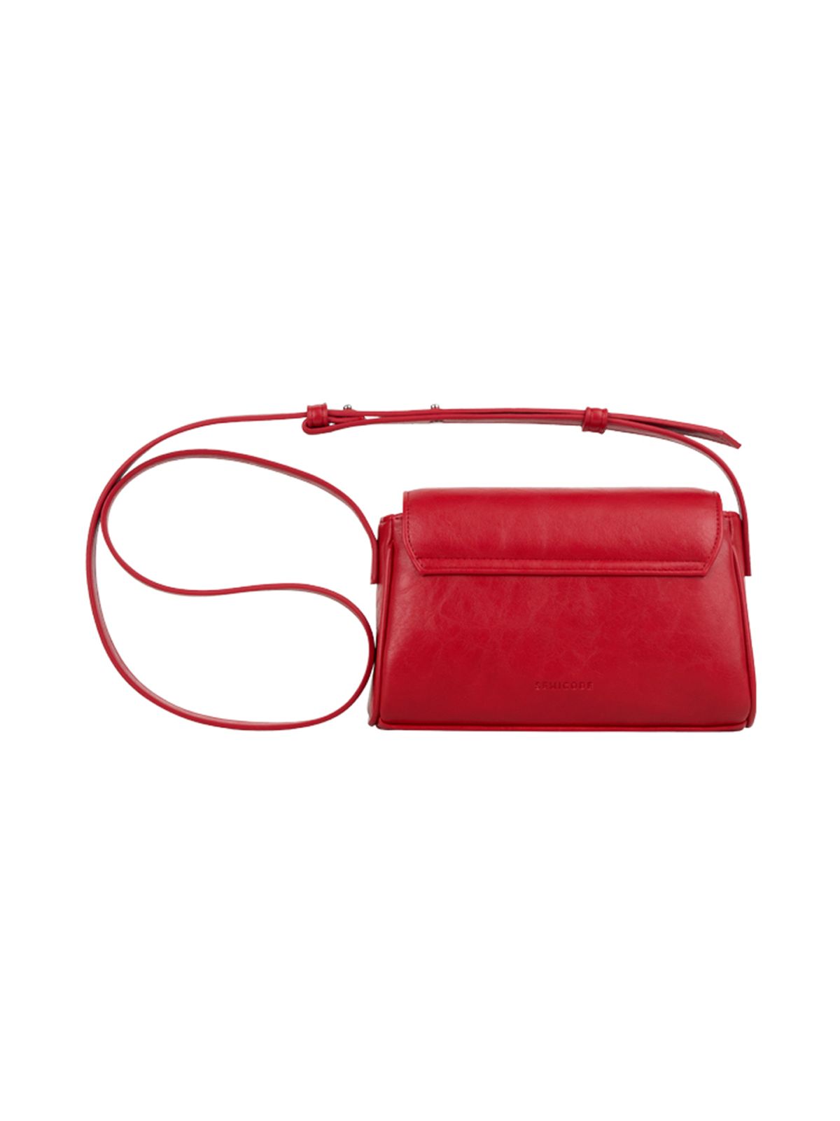 세미코드(SEMICODE) capture bag micro - crinkle red