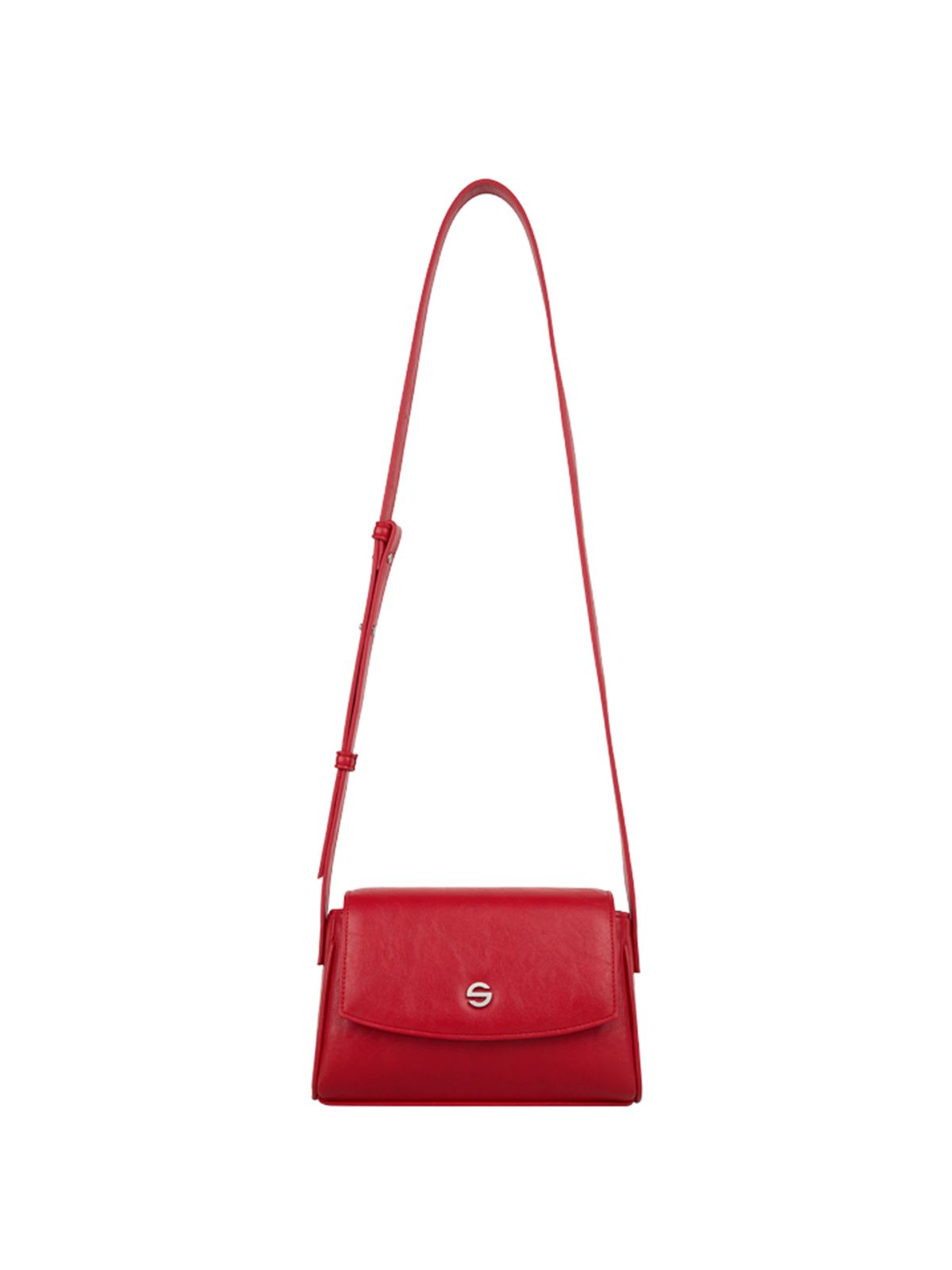 세미코드(SEMICODE) capture bag micro - crinkle red