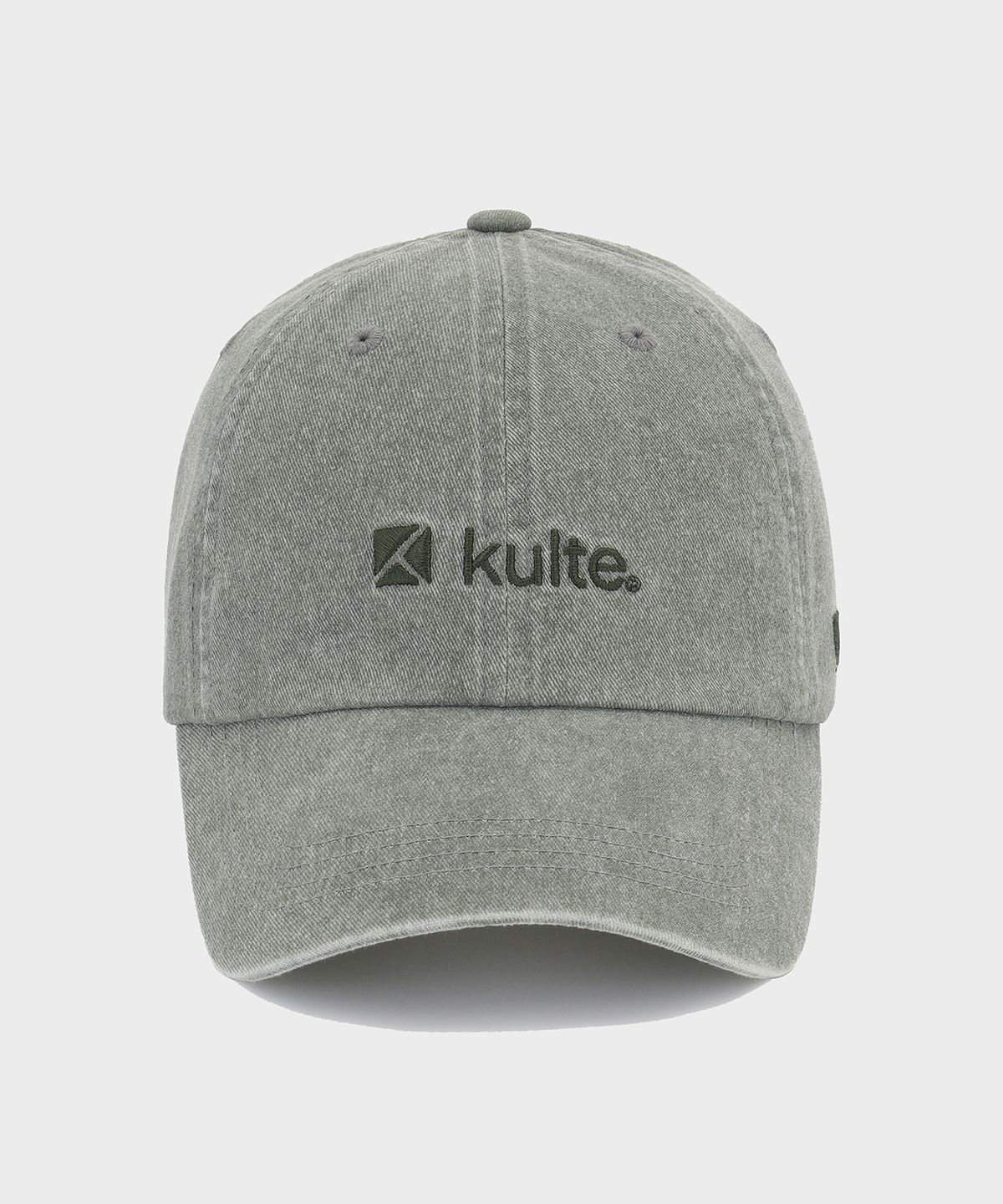 쿨트(KULTE) FADED WASHING CAP KHAKI