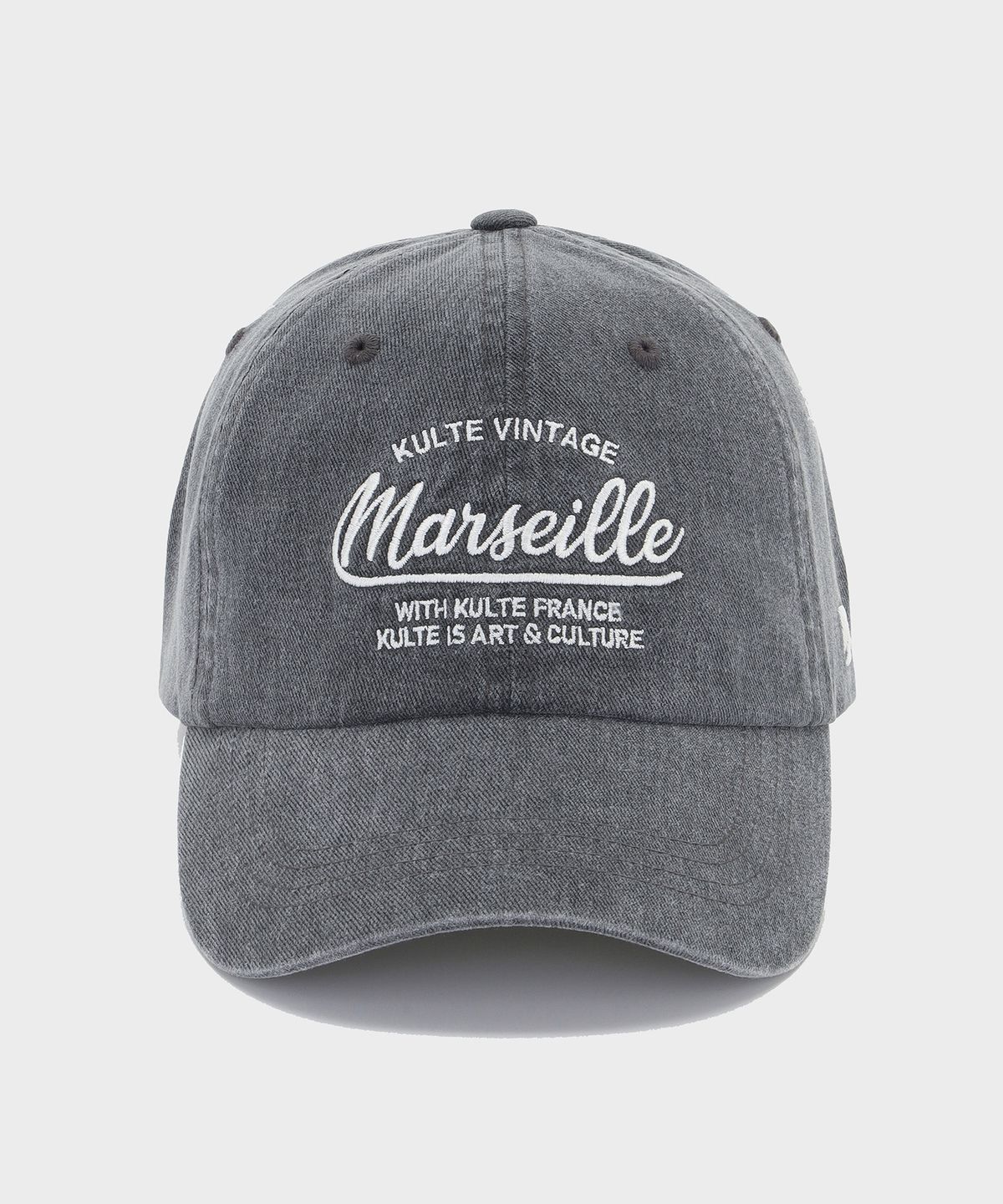 쿨트(KULTE) VINTAGE TAIL WASHING CAP GREY