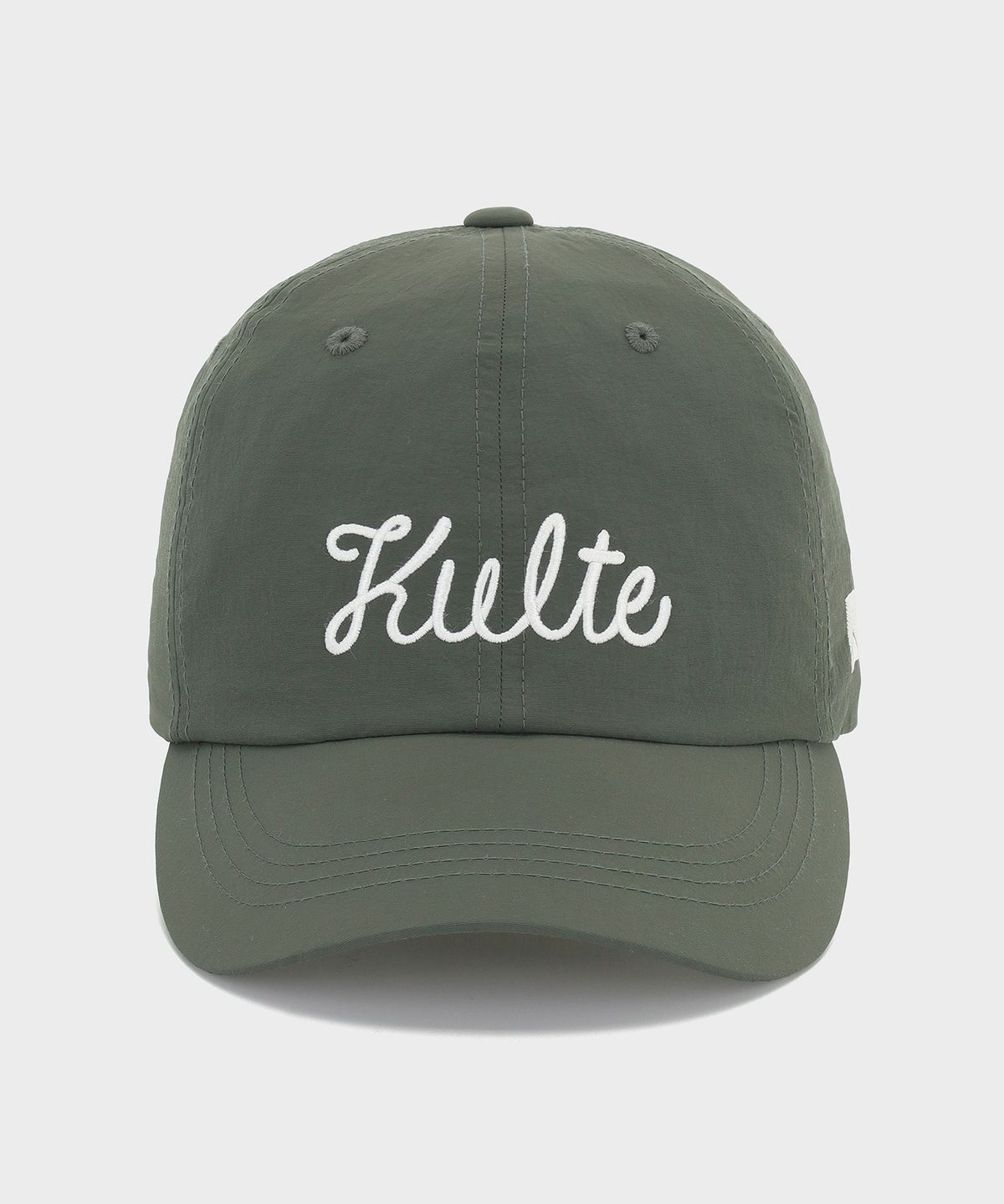 쿨트(KULTE) SCRIPT NYLON CAP KHAKI