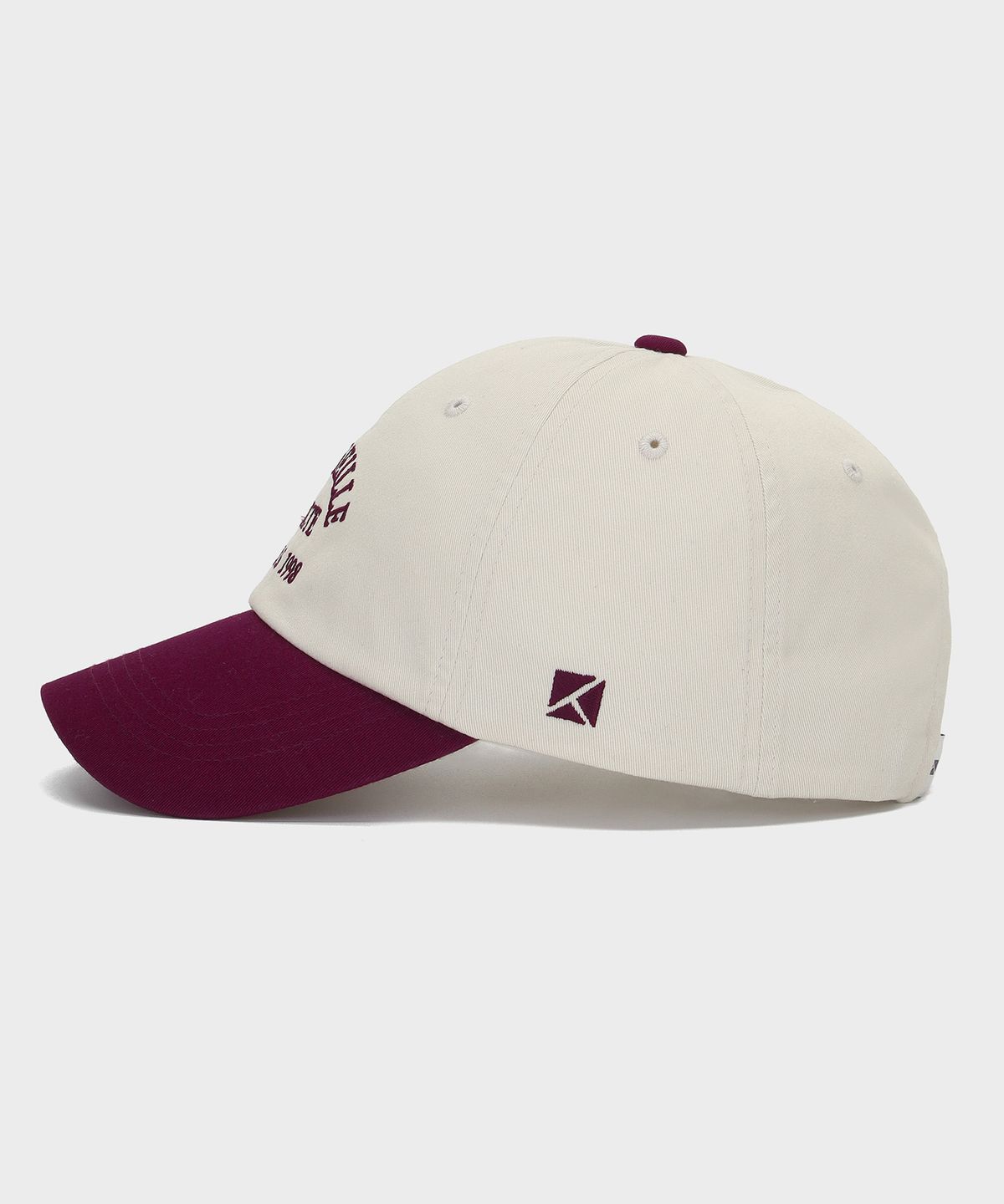 쿨트(KULTE) RETRO COLLEGE CAP MAROON