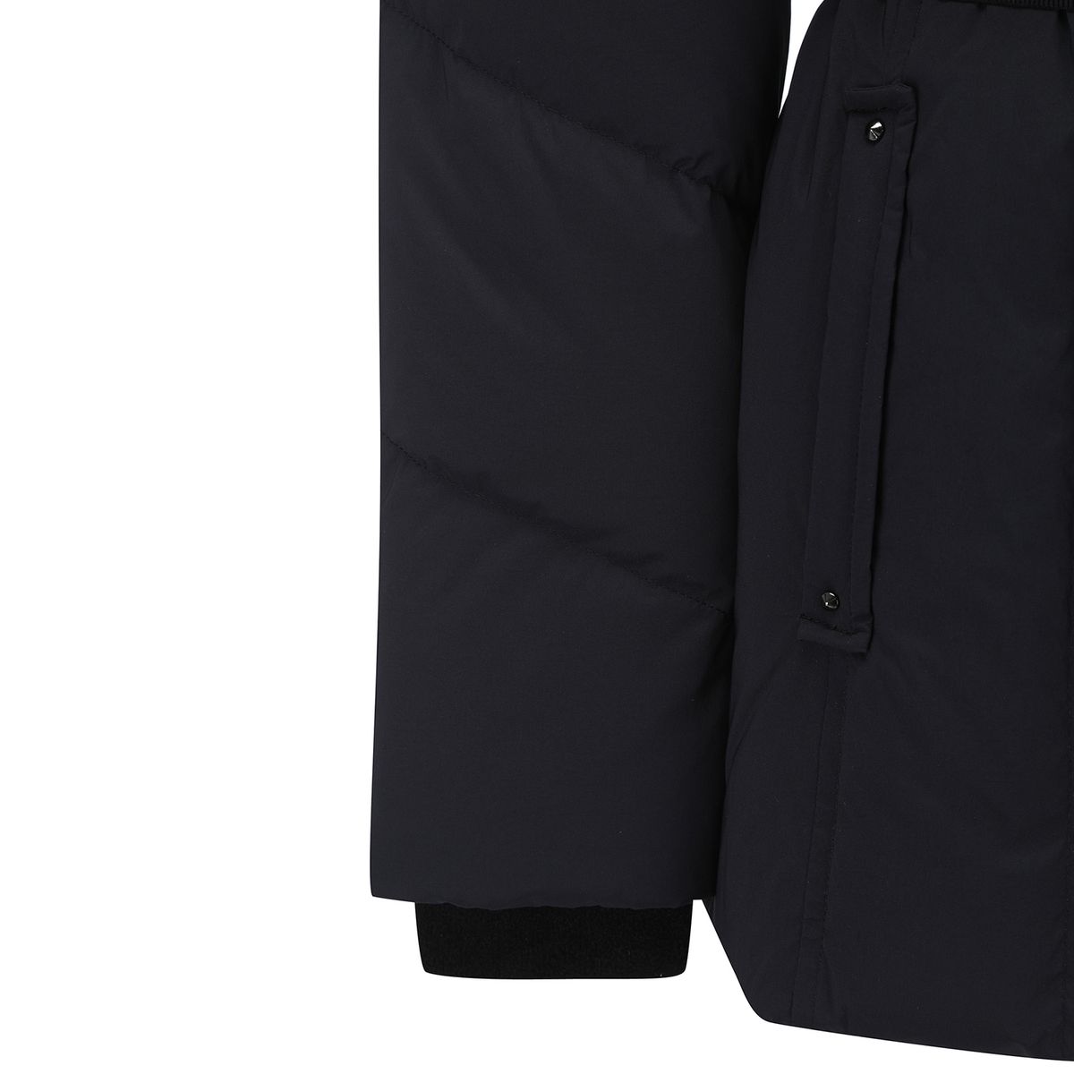 어뉴골프(ANEW GOLF) W KNIT DETACHABLE MEDIUM LENGTH DOWN JK_BK