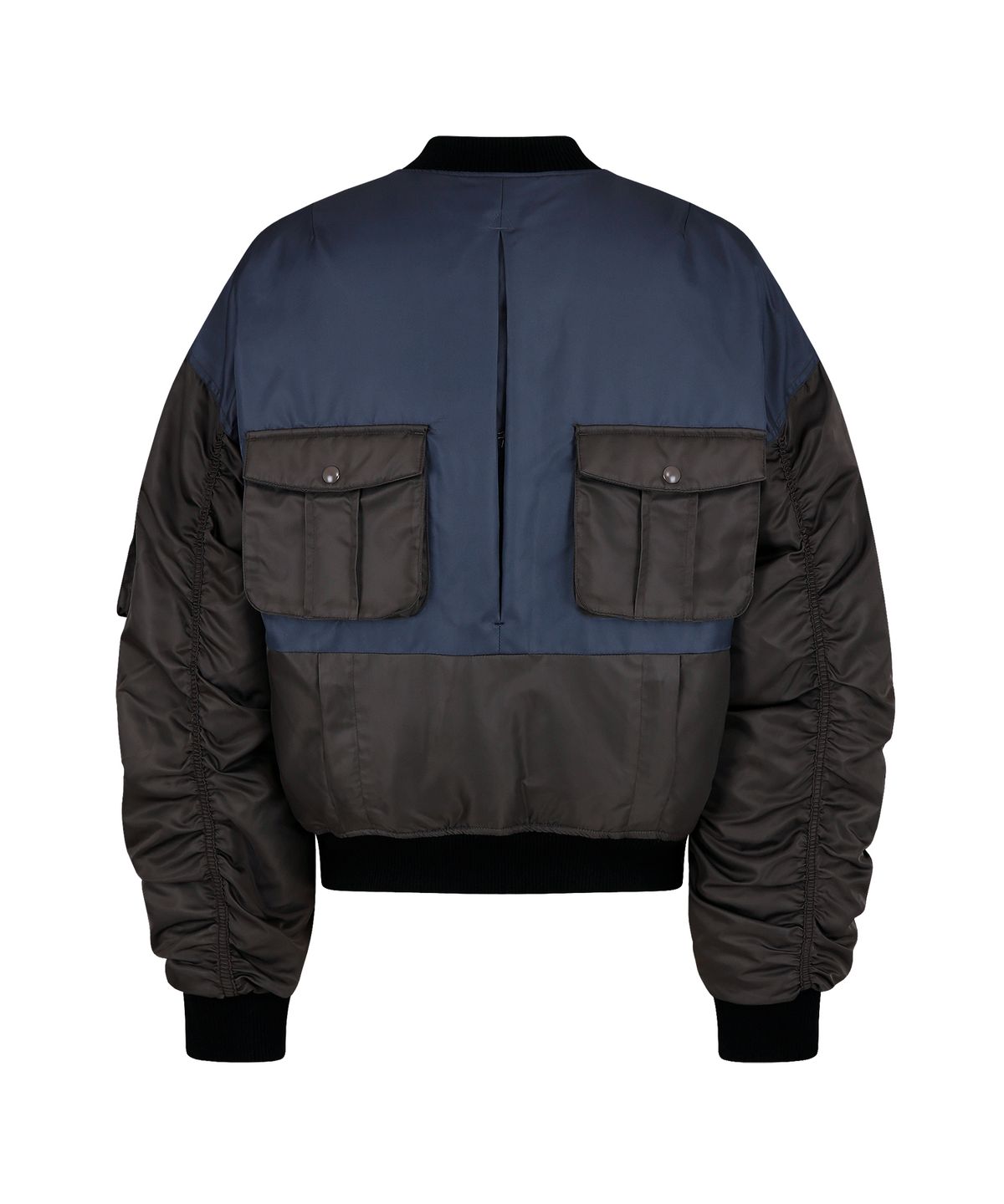 홍우성(HONGWOOSUNG) REVERSIBLE MA1 DOWN BOMBER_BROWN&BLACK
