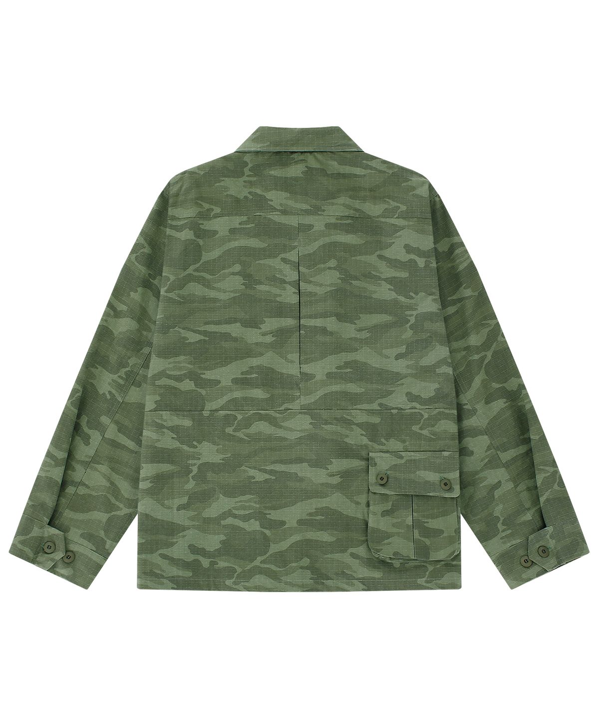 홍우성(HONGWOOSUNG) JUNGLE FATIGUE DANIM JACKET_OLIVE
