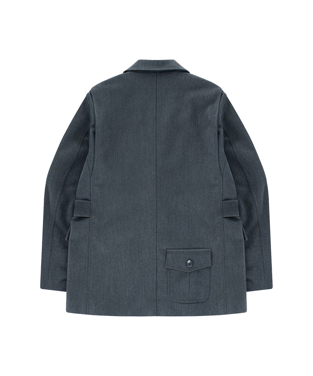 홍우성(HONGWOOSUNG) LOOSED SINGLE WORKWEAR JACKET_GRAY