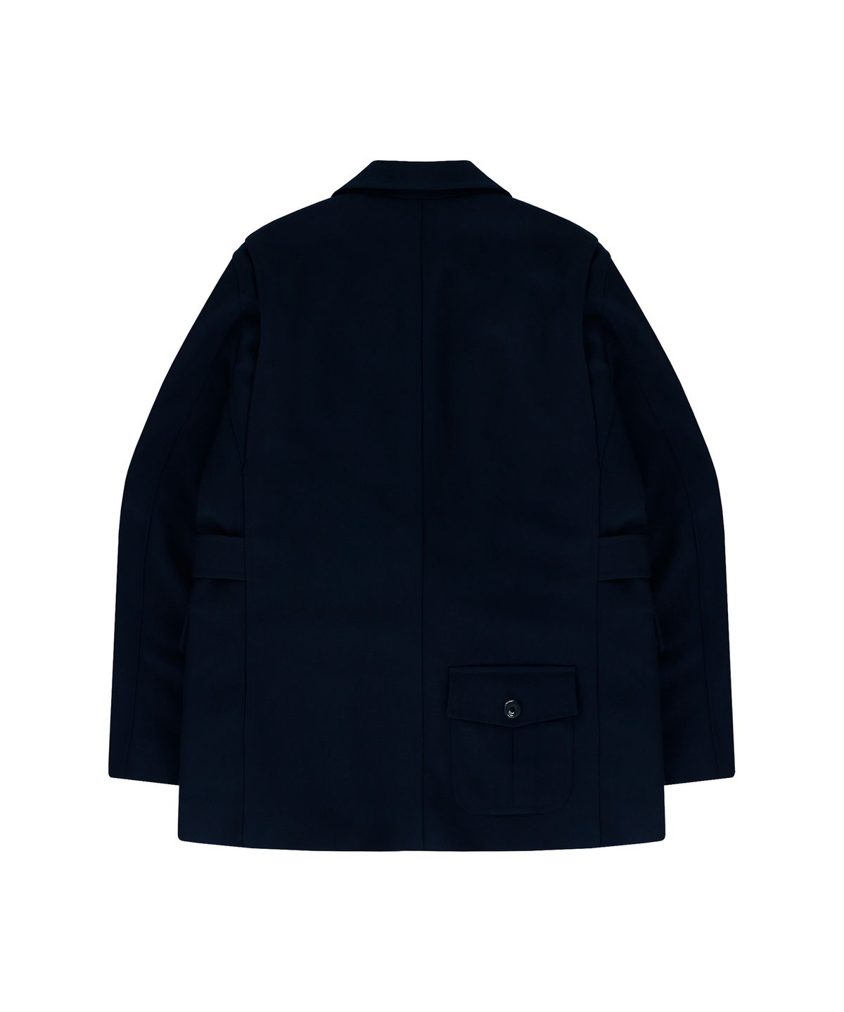 홍우성(HONGWOOSUNG) LOOSED SINGLE WORKWEAR JACKET_NAVY