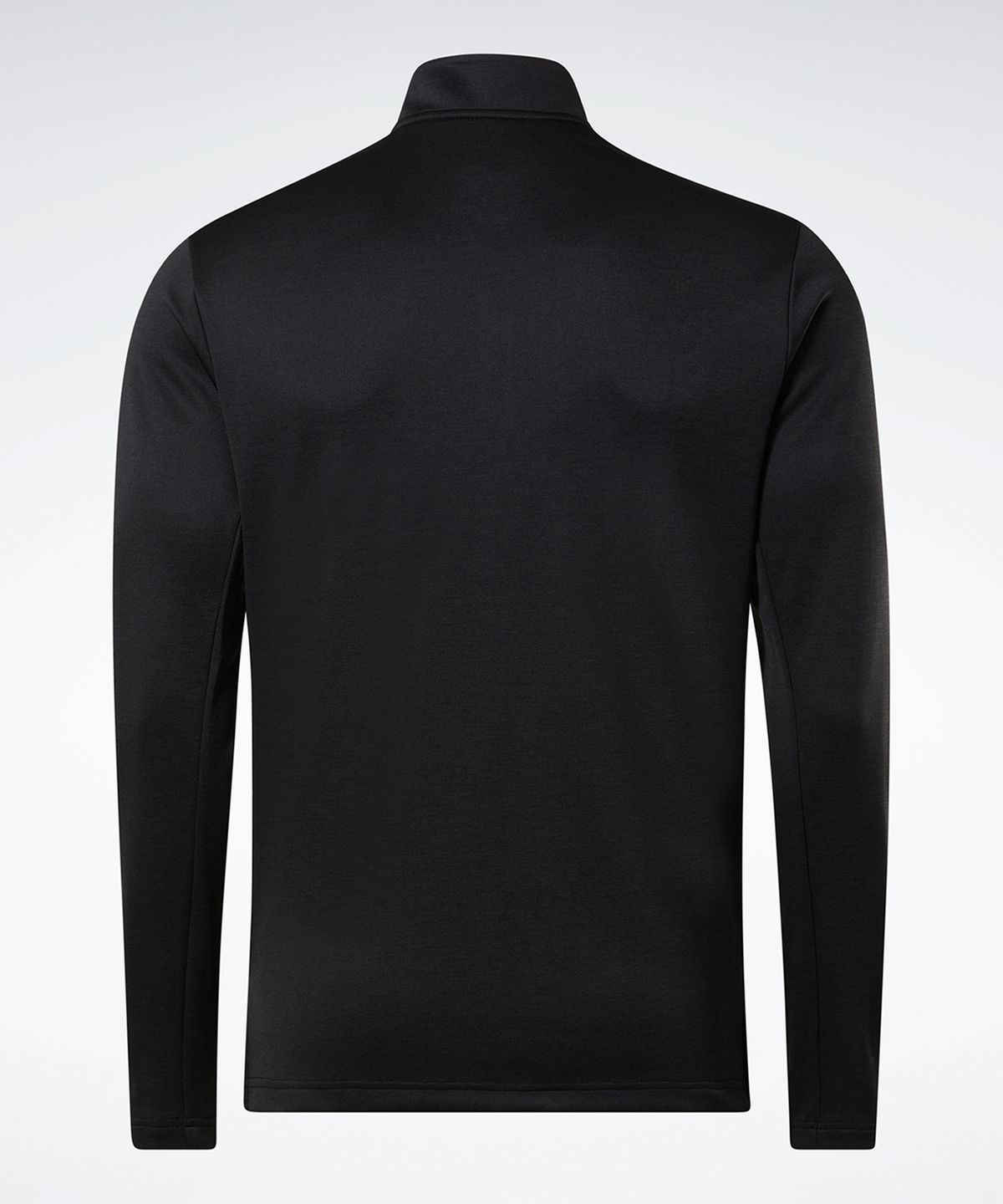 리복(REEBOK) Workout Ready Quarter-Zip 롱슬리브 - 블랙