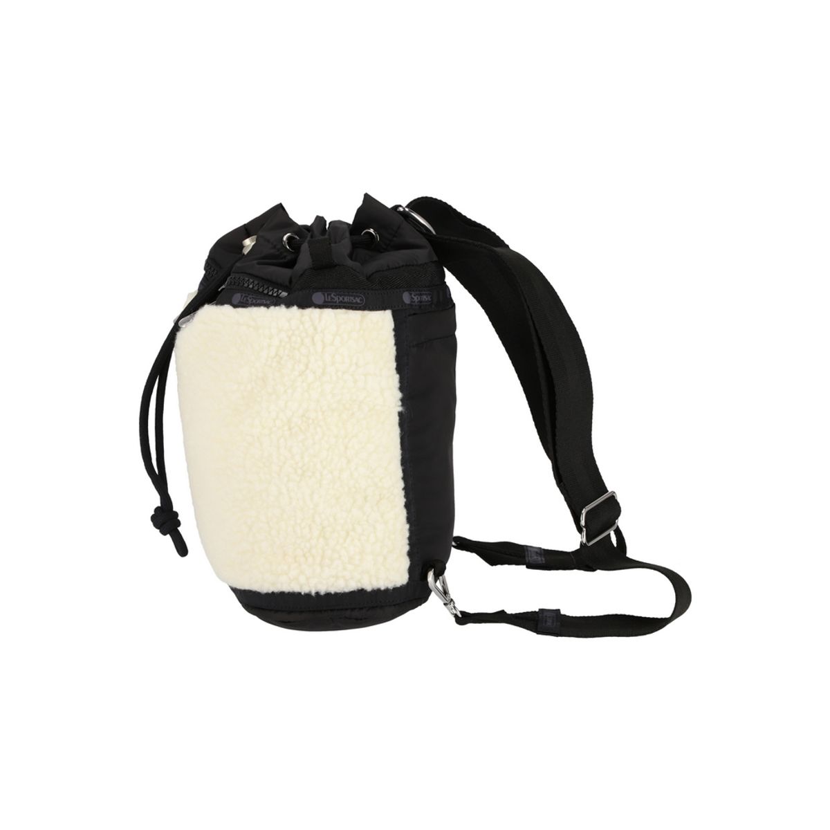 레스포색(LESPORTSAC) 크림 비건 셰르파 미니 백팩 [1275.E979]
