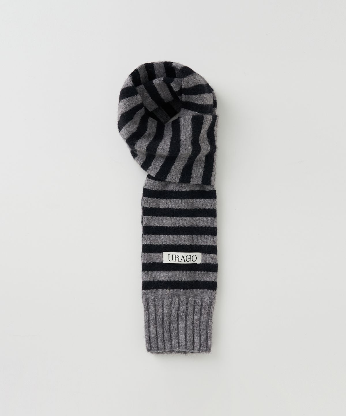 유라고(URAGO) Wool stripe muffler