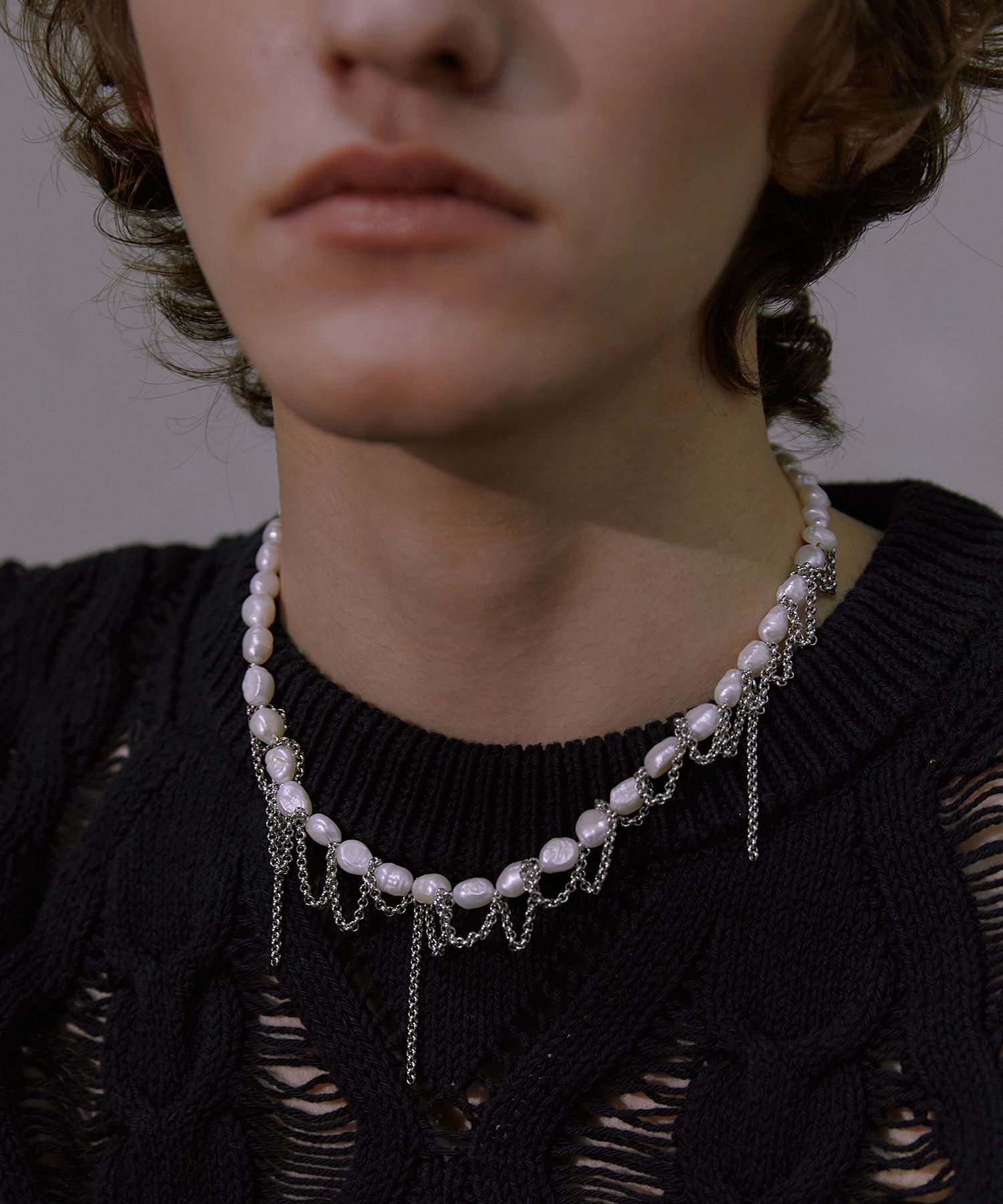 【Third Movement】antique pearl necklace▲aespa着用 MUSINSA | THIRD MOVEMENT antique pearl necklace