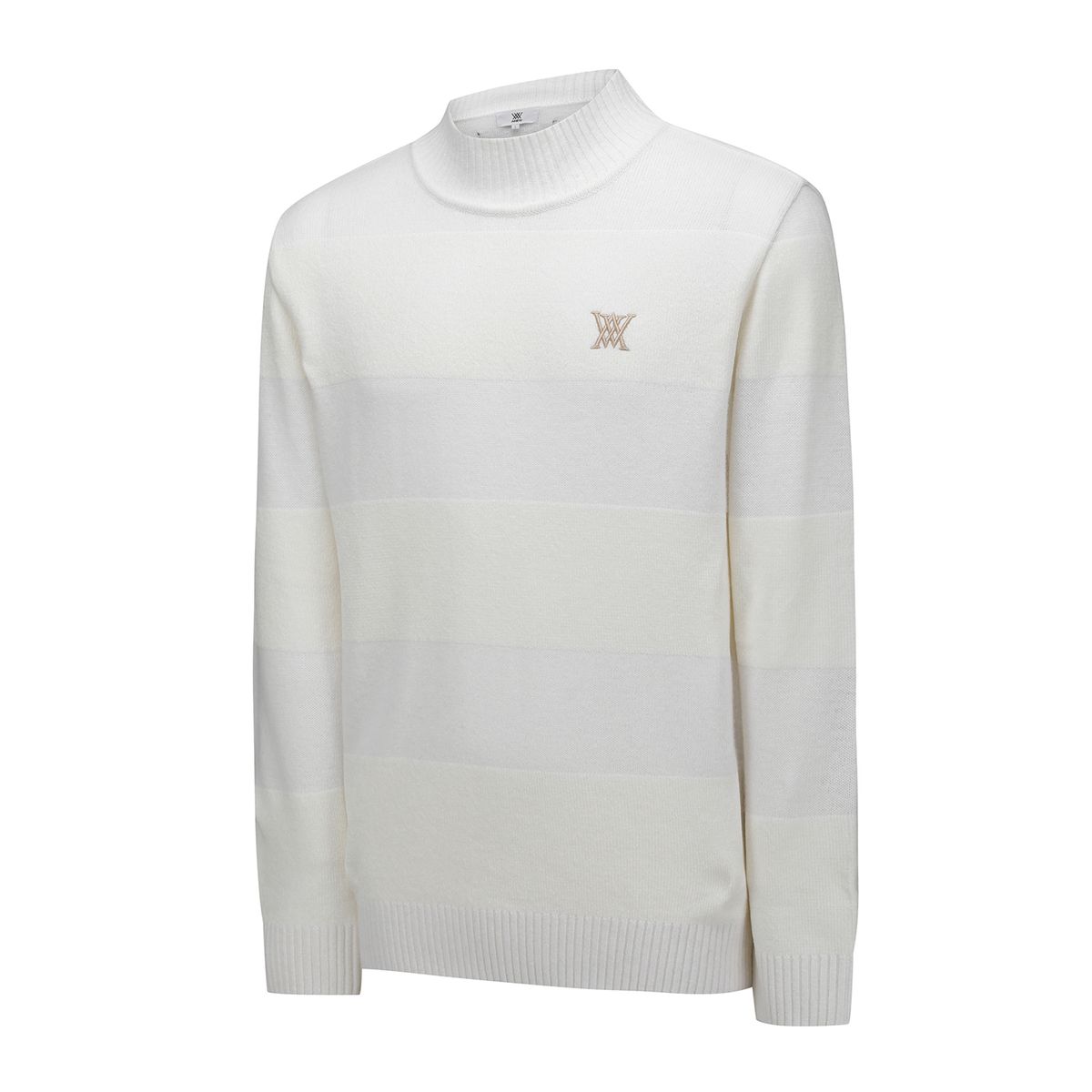어뉴골프(ANEW GOLF) MEN KNIT BLOCK HIGH NECK SWEATER_IV