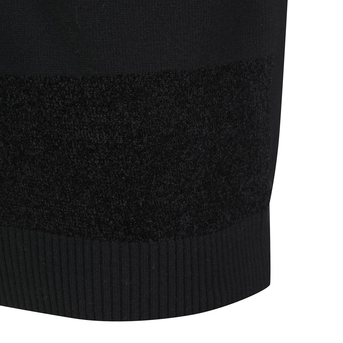 어뉴골프(ANEW GOLF) MEN KNIT BLOCK HIGH NECK SWEATER_BK