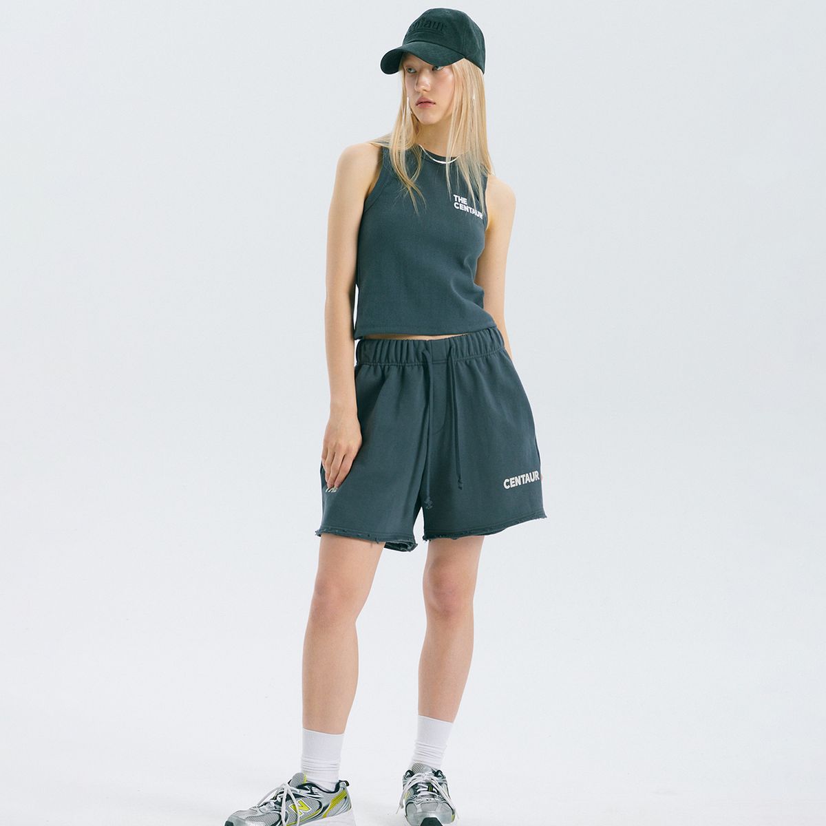 센토르(CENTAUR.KR) CENTAUR BALL CAP_CHARCOAL