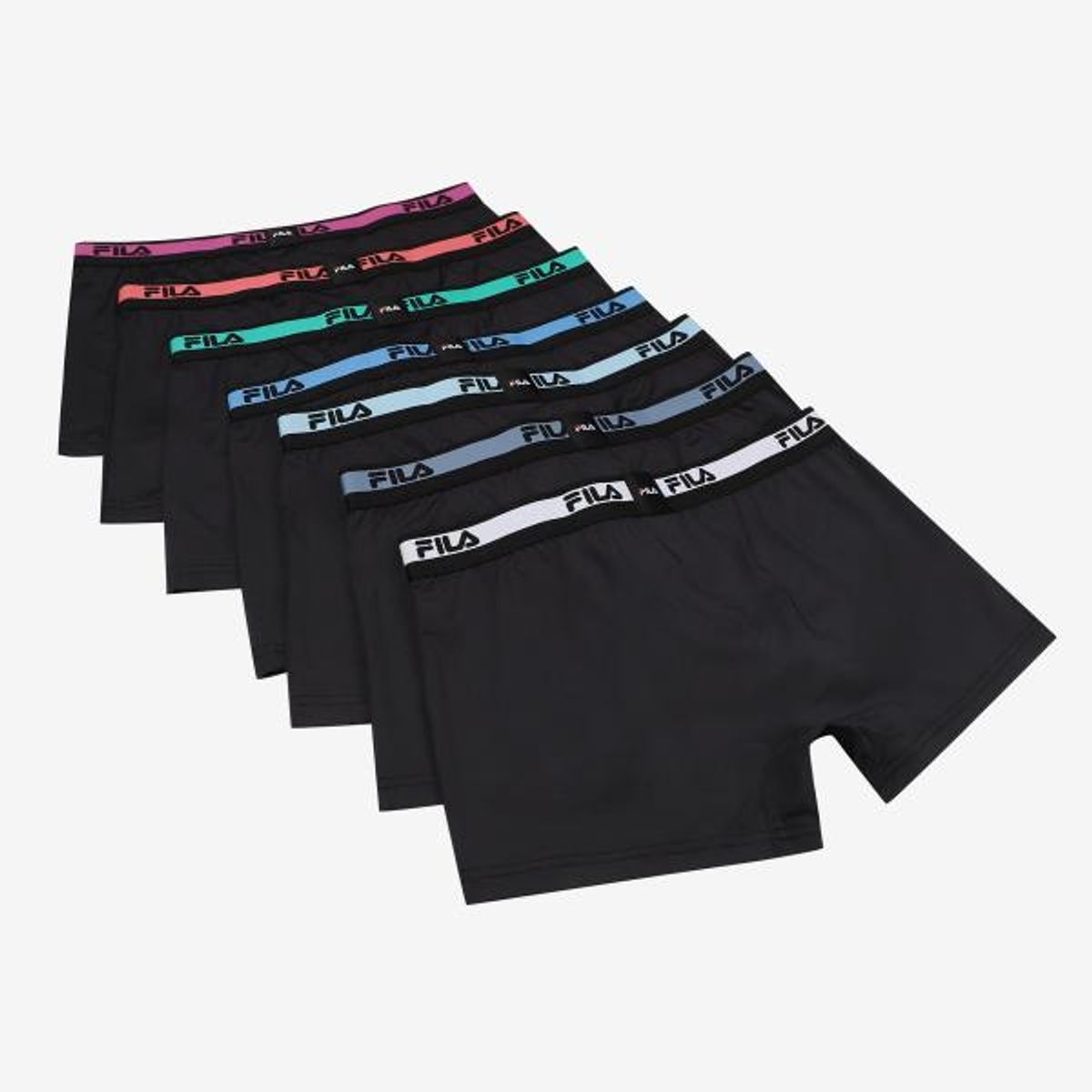 휠라언더웨어(FILA UNDERWEAR) 위클리 드로즈 7PACK(FI4DRG1106MBLK)