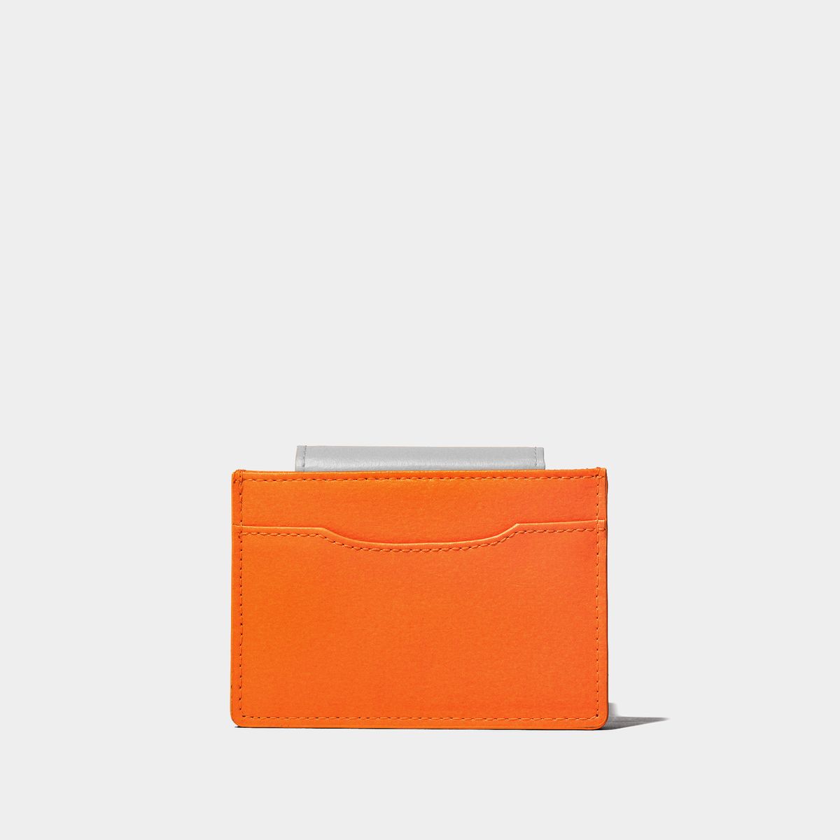 할리케이(HARLIEK) 세미 플립 카드지갑 / Sami Flip Card Wallet [Orange Gray]