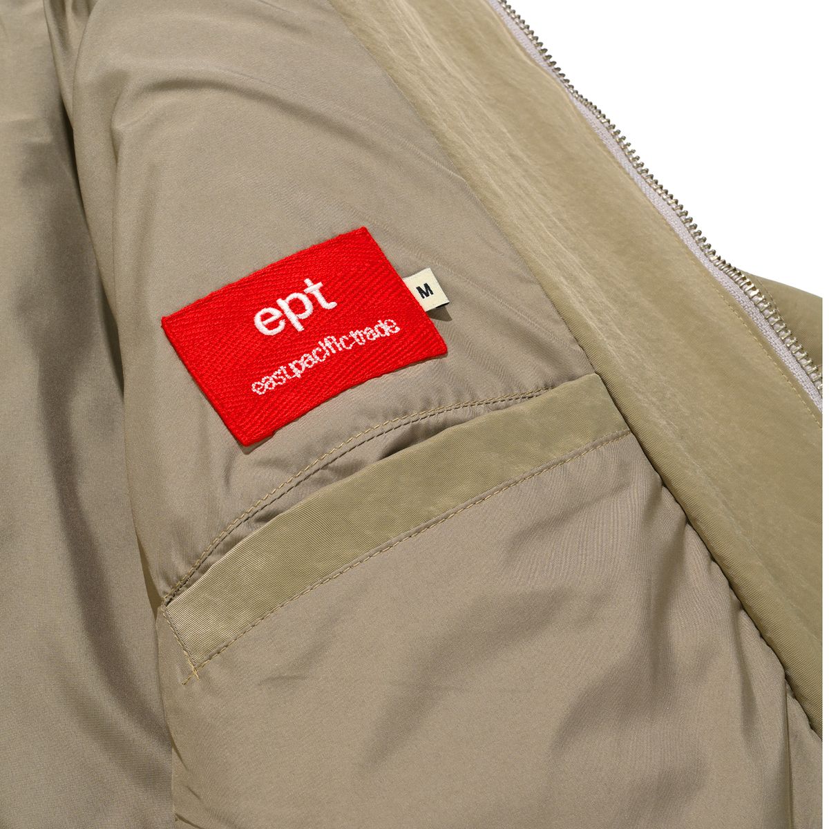 이피티(EPT) EPT QUILTED JACKET (BEGIE)