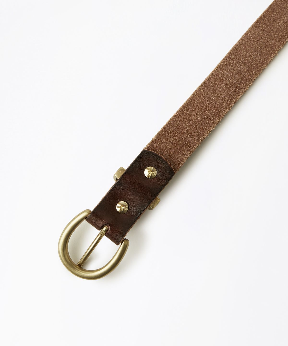 아웃스탠딩(OUTSTANDING) OSTD VINTAGE BASIC LEATHER BELT_BROWN