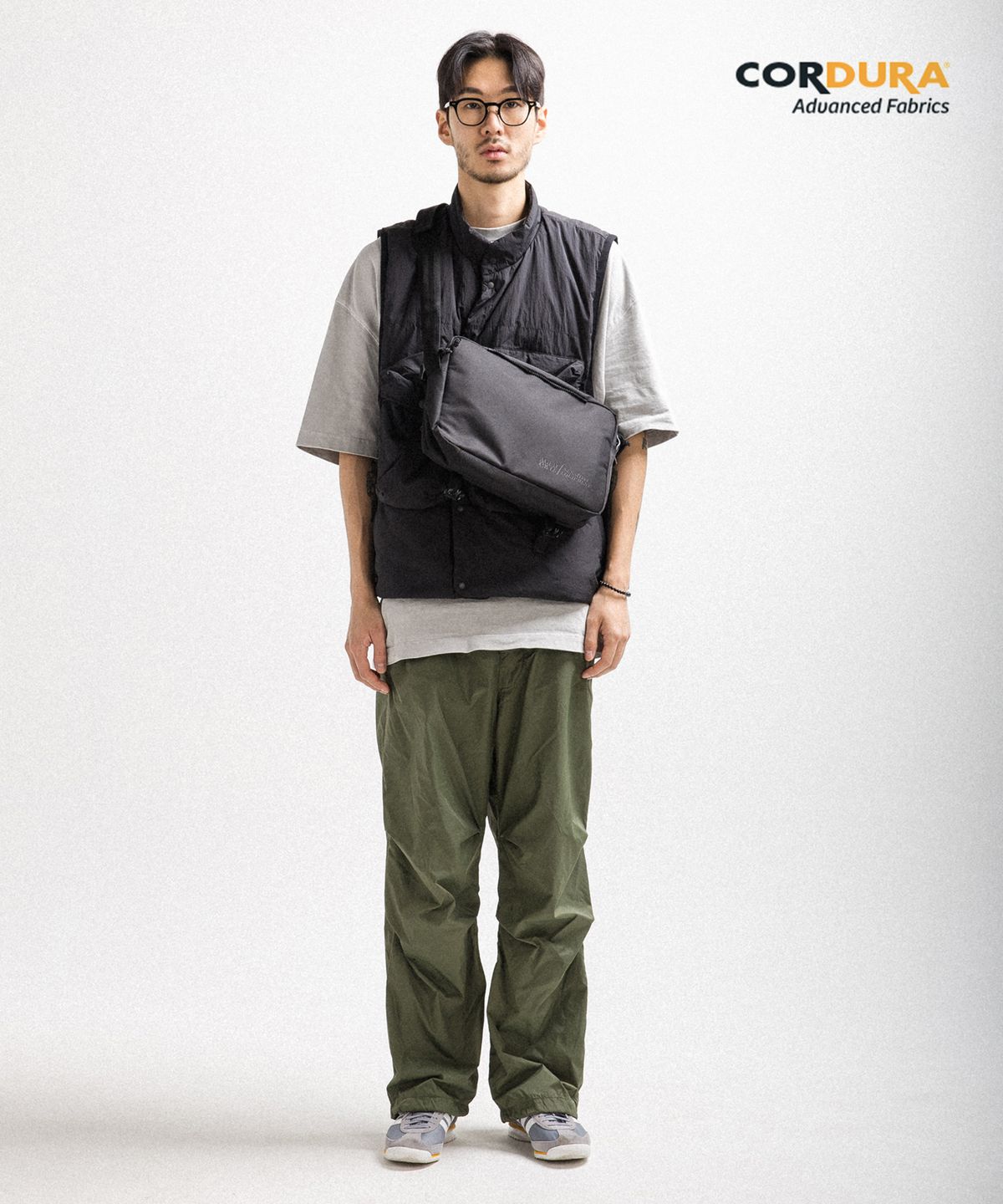 에이지 그레이(AGED GRAY) 체인지페이스메신저백