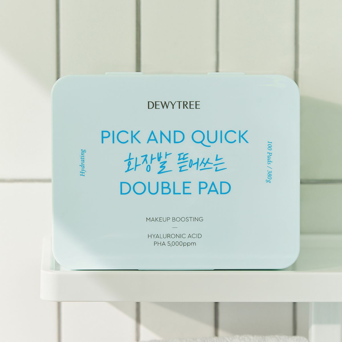 듀이트리(DEWYTREE) 픽앤퀵 화장발 뜯어쓰는 더블 패드 100매