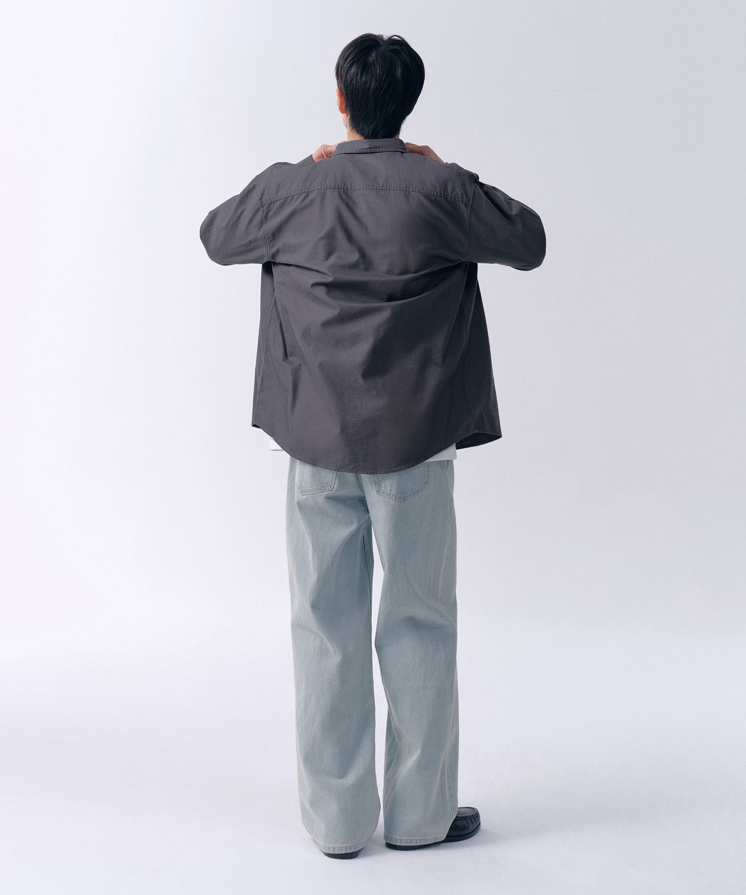 MUSINSA | MUSINSA STANDARD Wide denim pants [bleach]