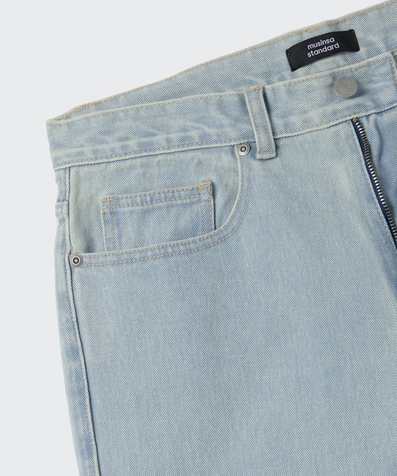 ★MUSINSA STANDARD★ Big Wide Denim Pants Bleach MMDNP520-BH MUSINSA | MUSINSA STANDARD Wide denim pants [bleach]