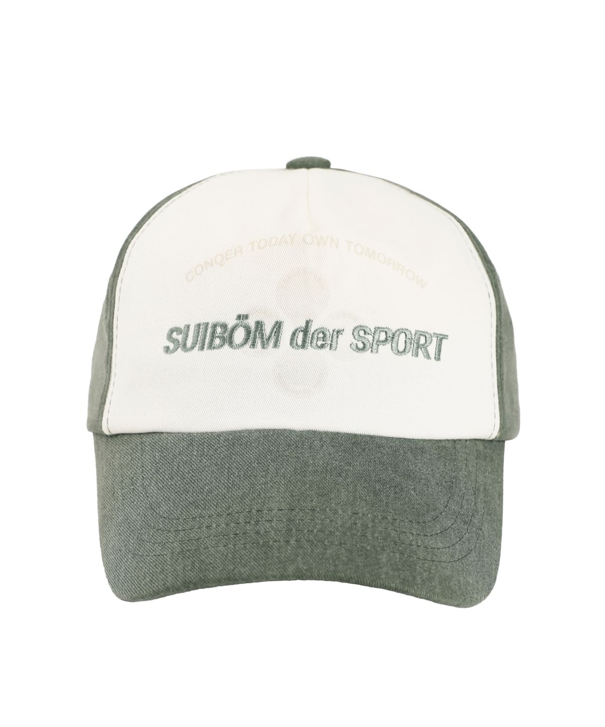 수이봄(SUIBOM) 수이봄 더 스포츠 볼캡 - 오프 화이트 / 피그먼트 카키