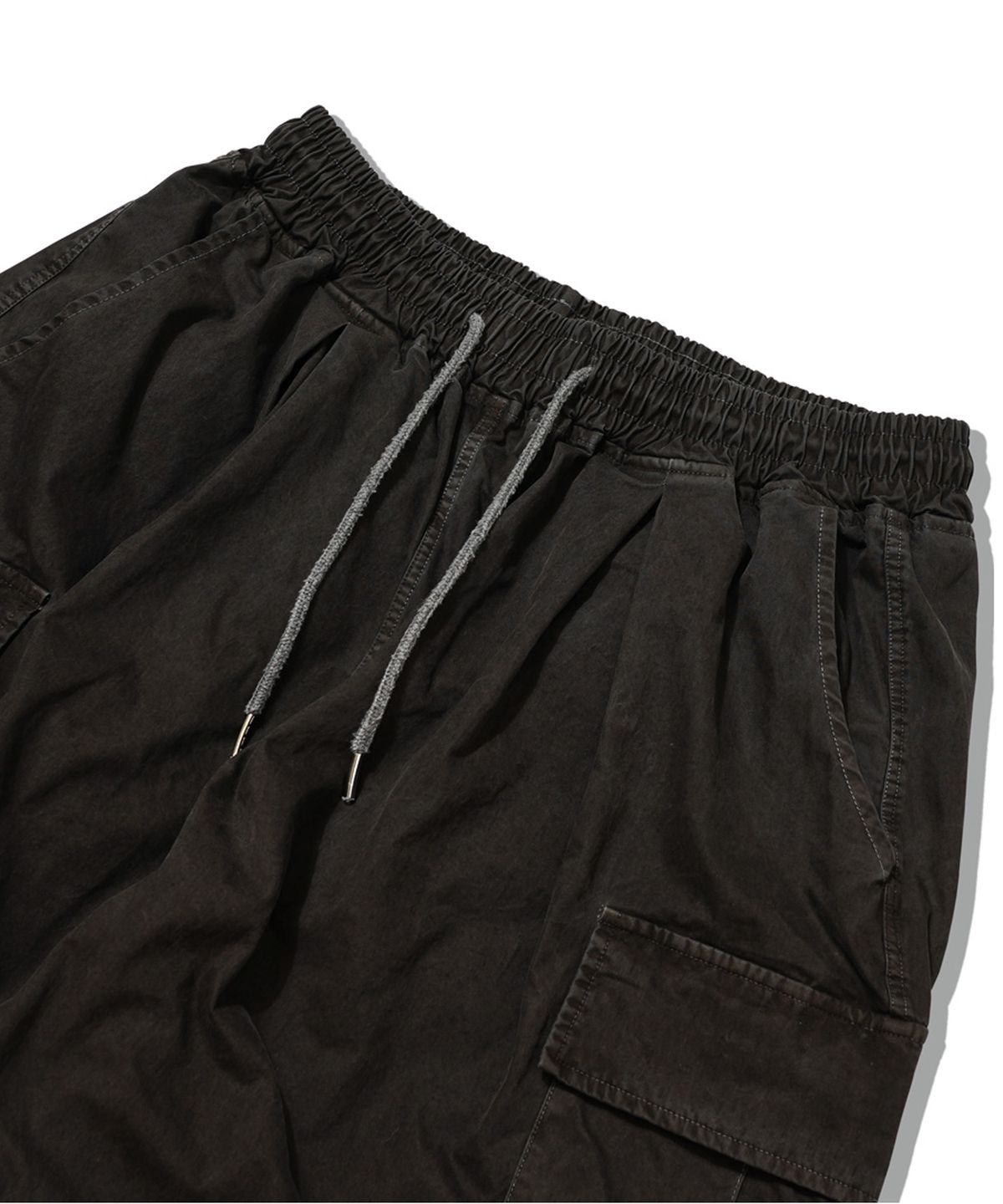더마일(THEMILE) CN PIECE DYDING BALLON PANTS [D.GREY]