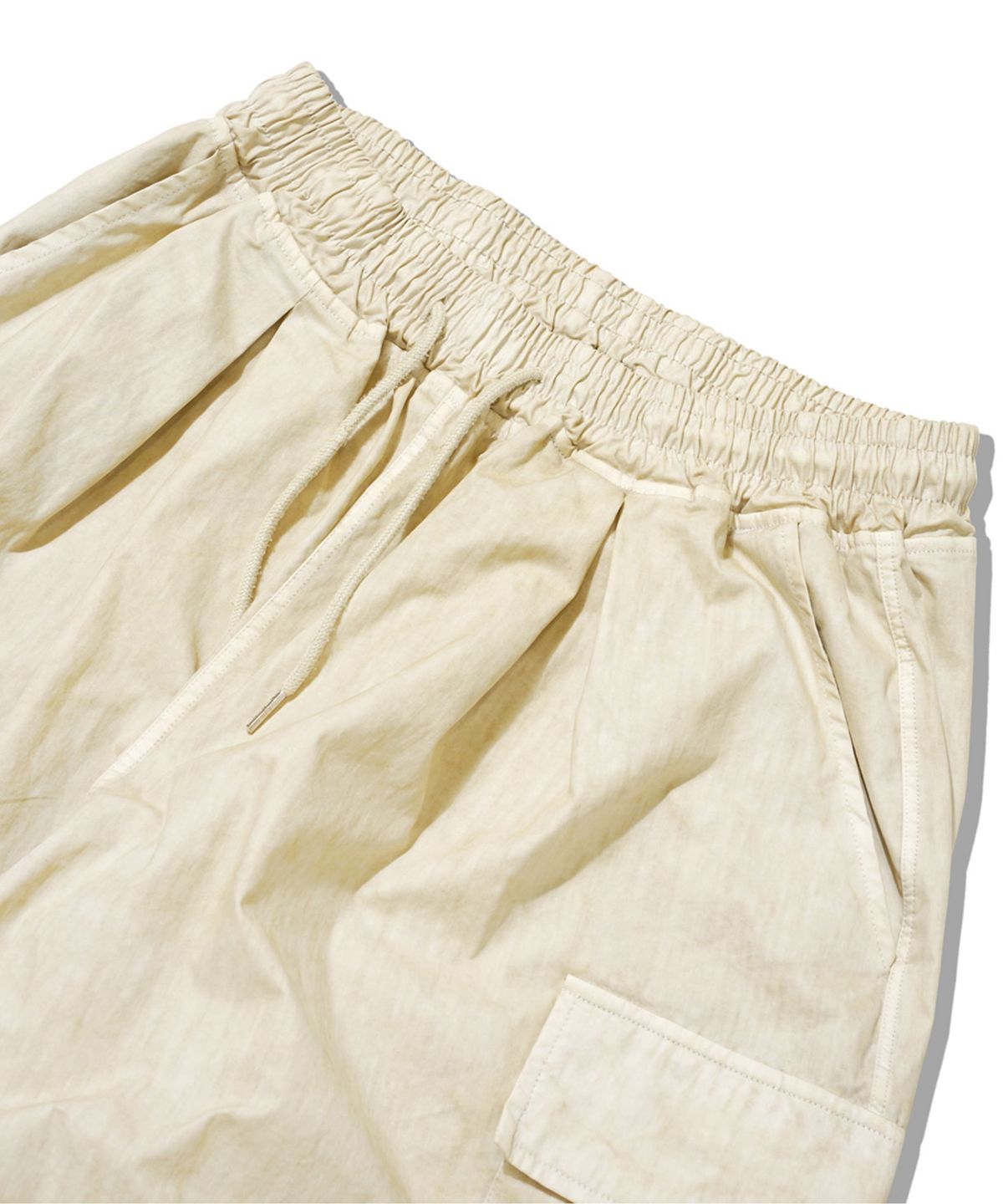더마일(THEMILE) CN PIECE DYDING BALLON PANTS [BEIGE]