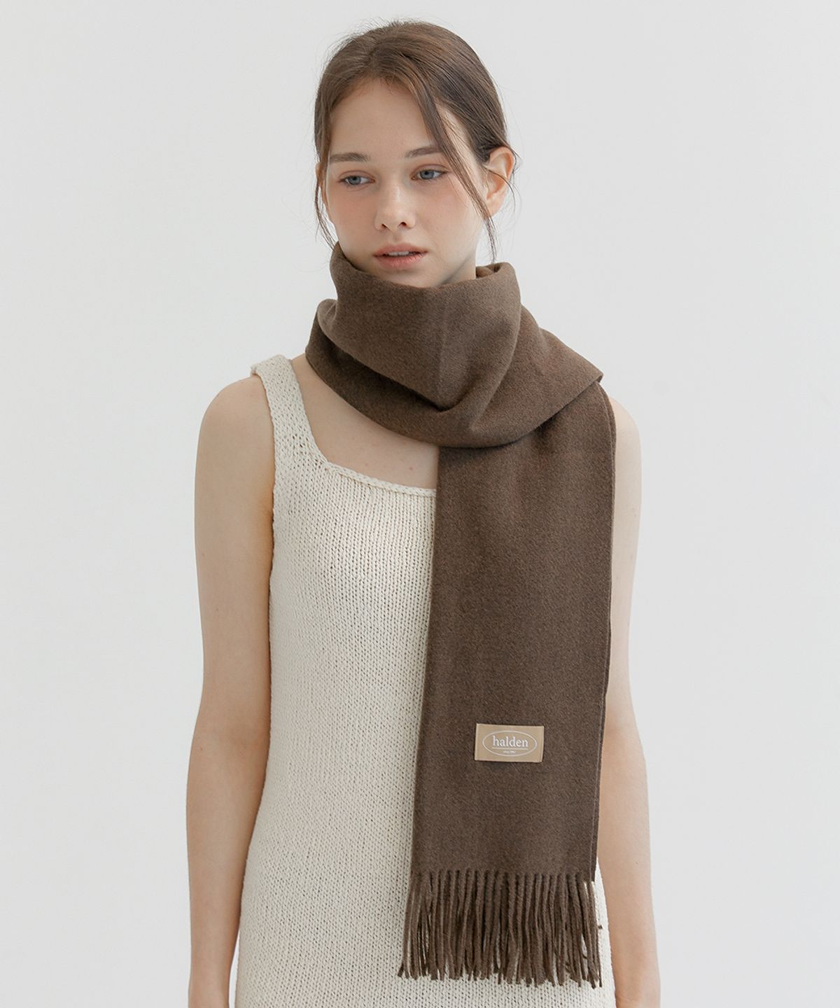 할렌(HALDEN) premium mild muffler (M029_dark brown)