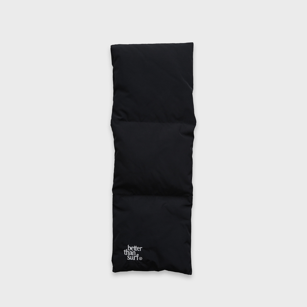 배러댄서프(BETTER THAN SURF) PADDED MUFFLER - BLACK 배러댄서프 패딩 머플러 - 블랙