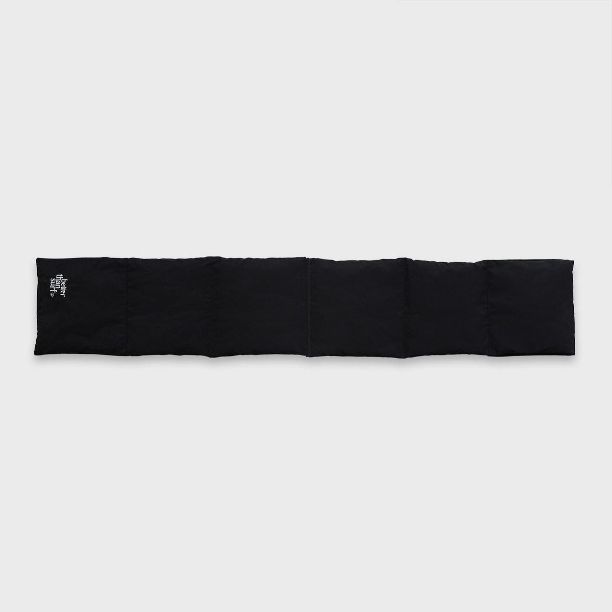 배러댄서프(BETTER THAN SURF) PADDED MUFFLER - BLACK 배러댄서프 패딩 머플러 - 블랙