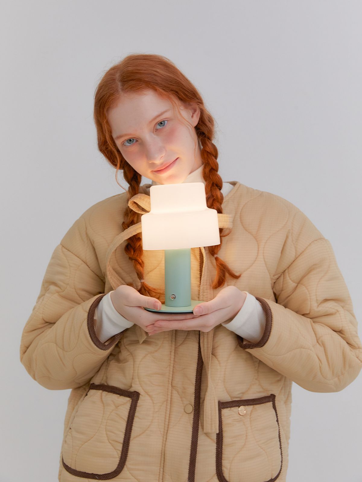 아노에틱(ANOETIC) SIGMA CAKE PORTABLE STAND LAMP_MINT