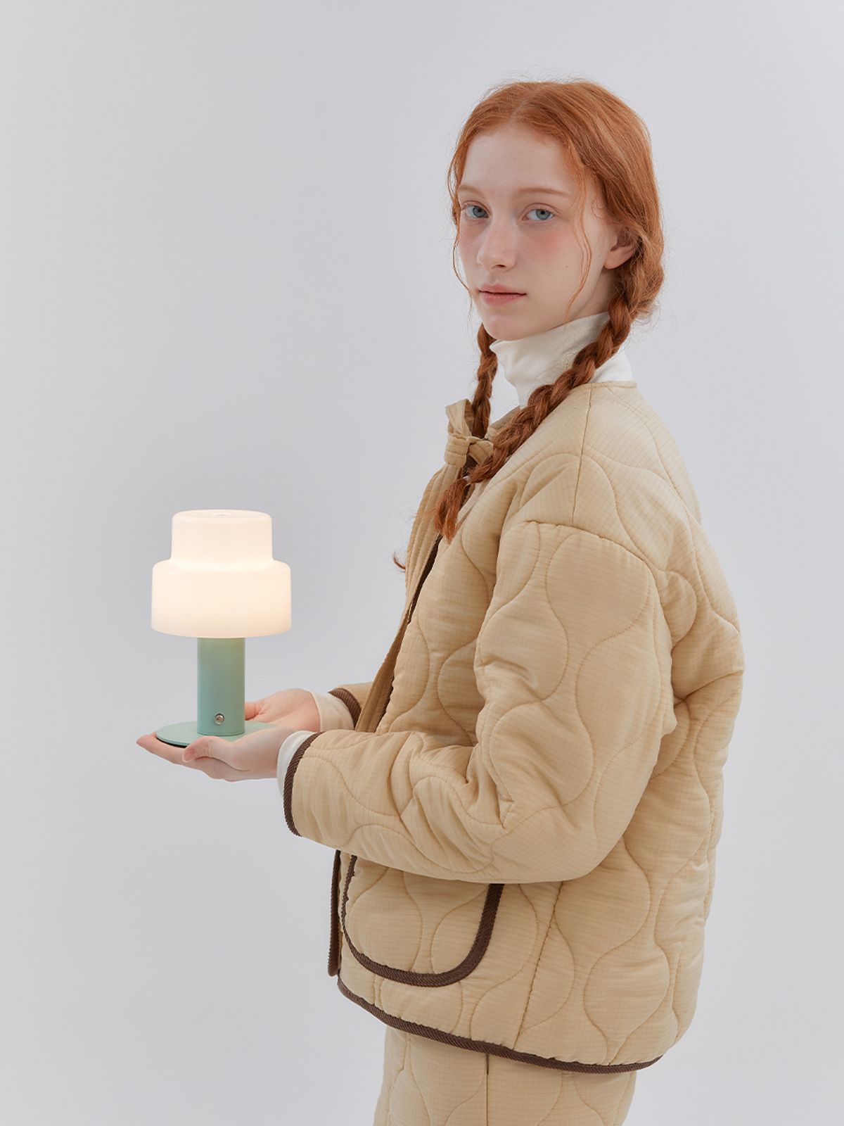 아노에틱(ANOETIC) SIGMA CAKE PORTABLE STAND LAMP_MINT