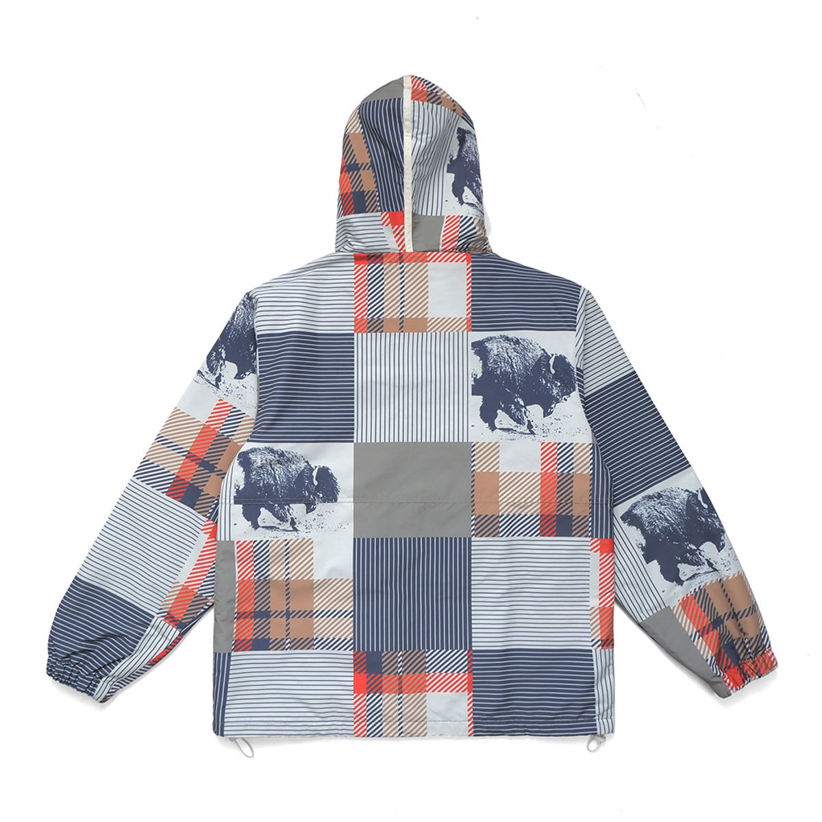 말본 골프(MALBON GOLF) [Home on the Range] 패치워크 자켓 KHAKI