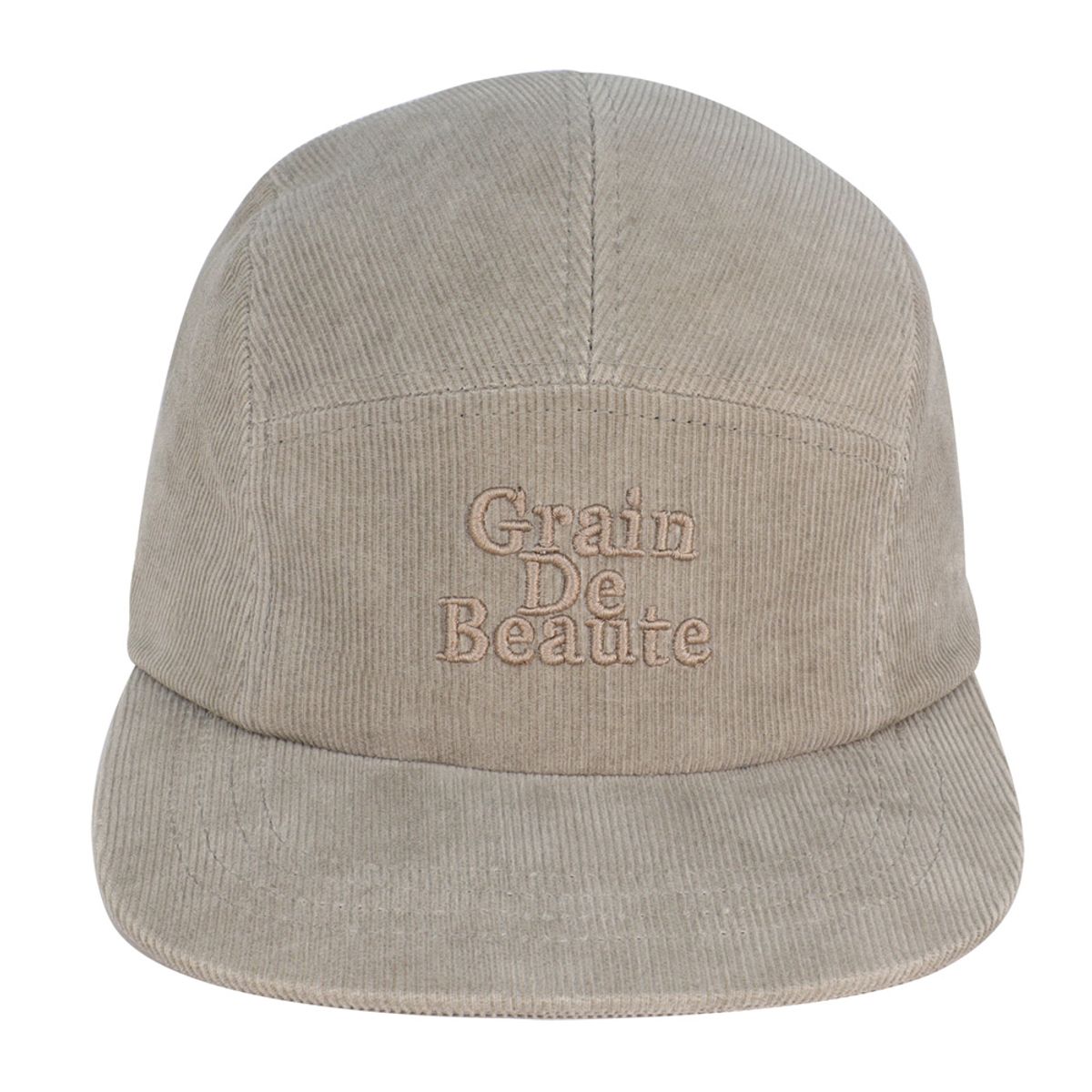그랭드보떼(GRAIN DE BEAUTE) CORDUROY CAMP CAP [BEIGE]